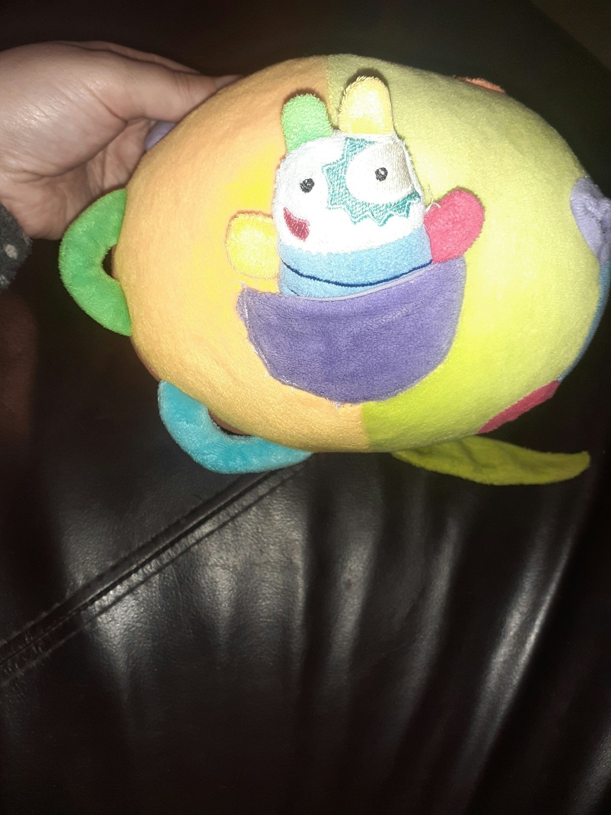 Balle d'activité Babysun 1er âge - photo numéro 2