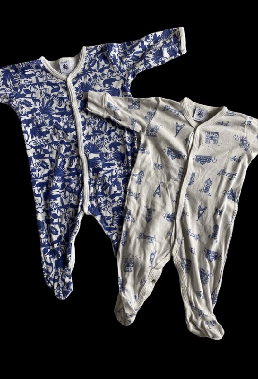 Lot de pyjama petit bateau coton