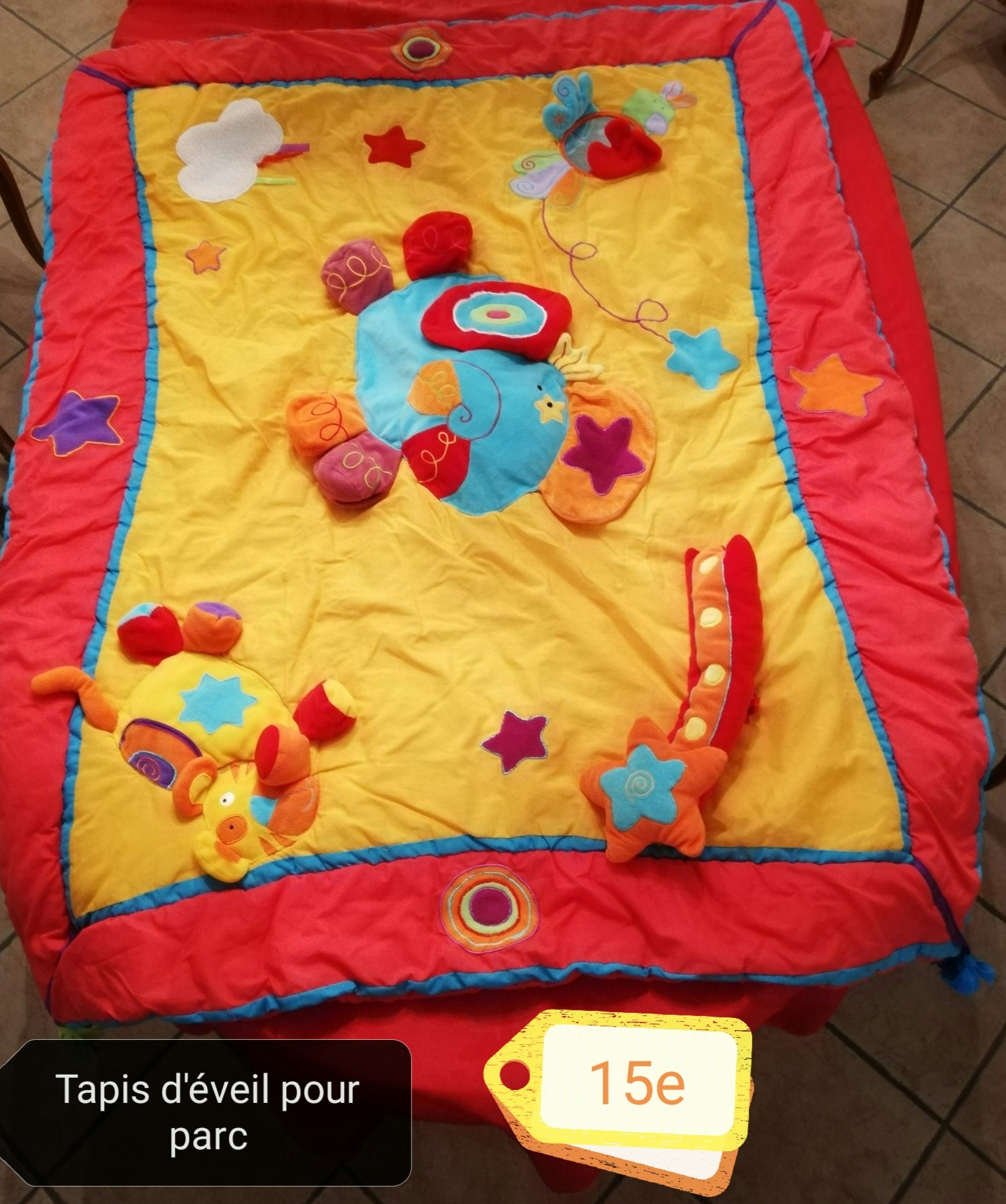 Tapis d'éveil pour parc