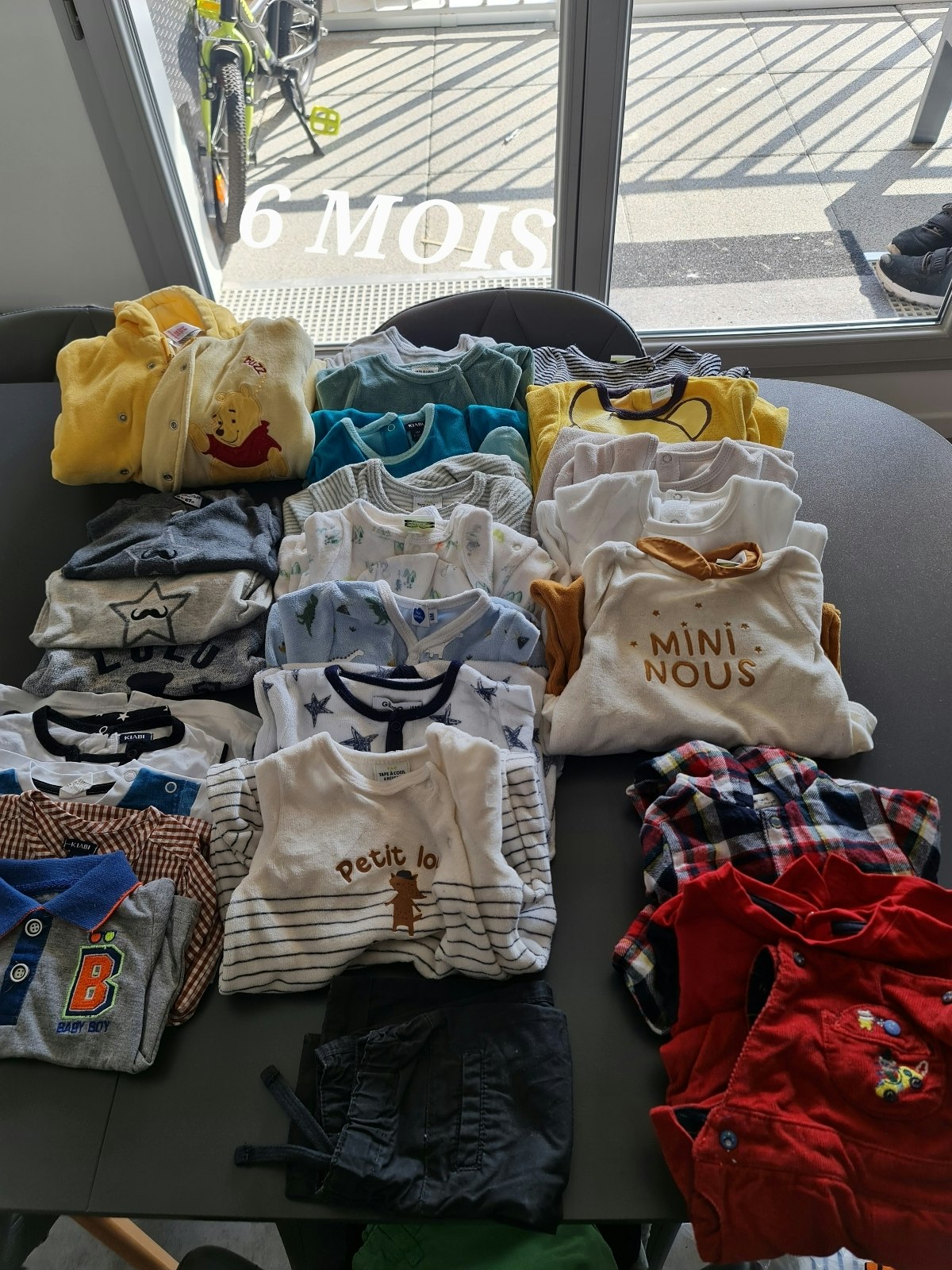 Vêtements garçon 6 mois