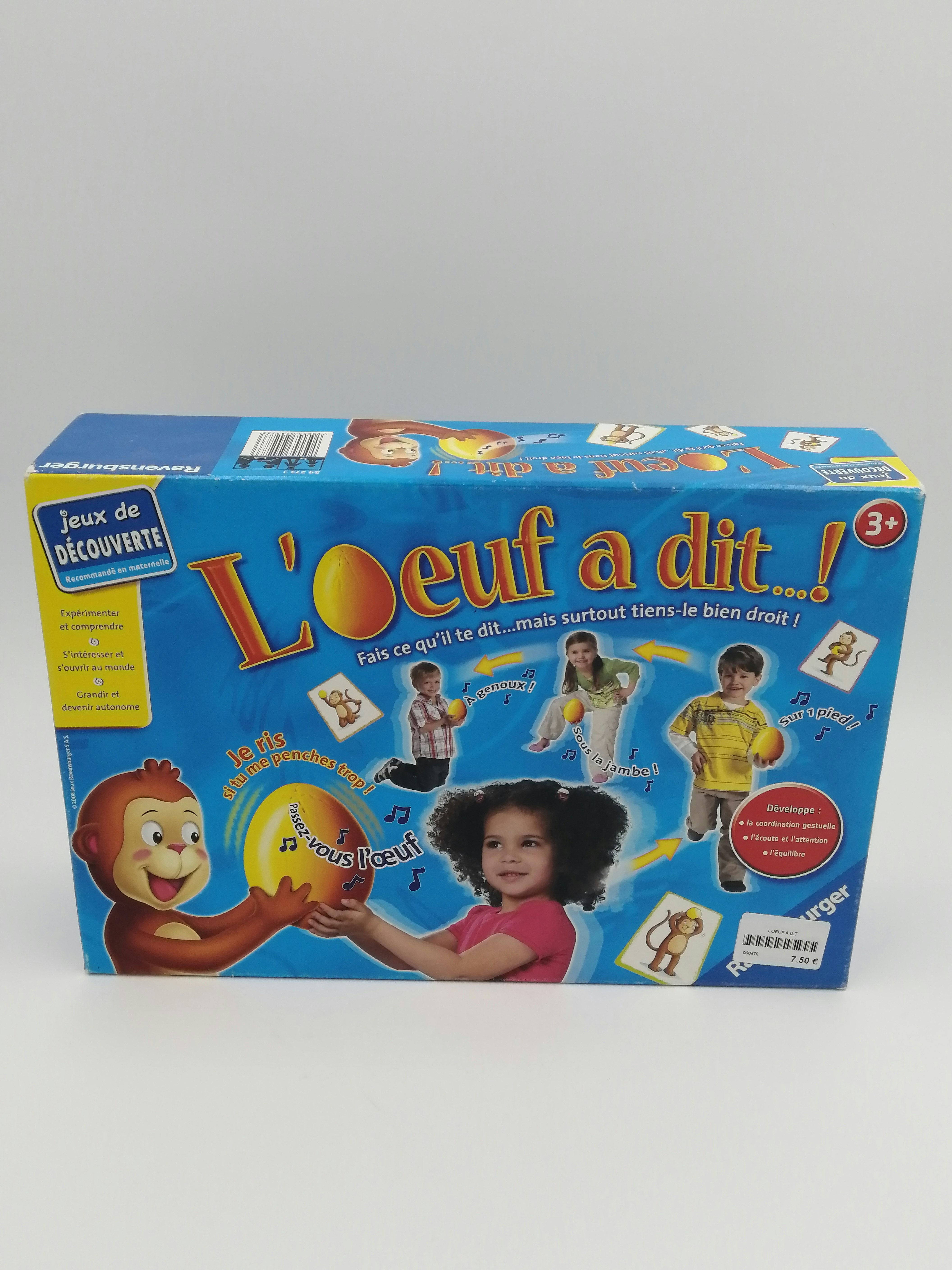 DEAL Jeu l'oeuf a dit