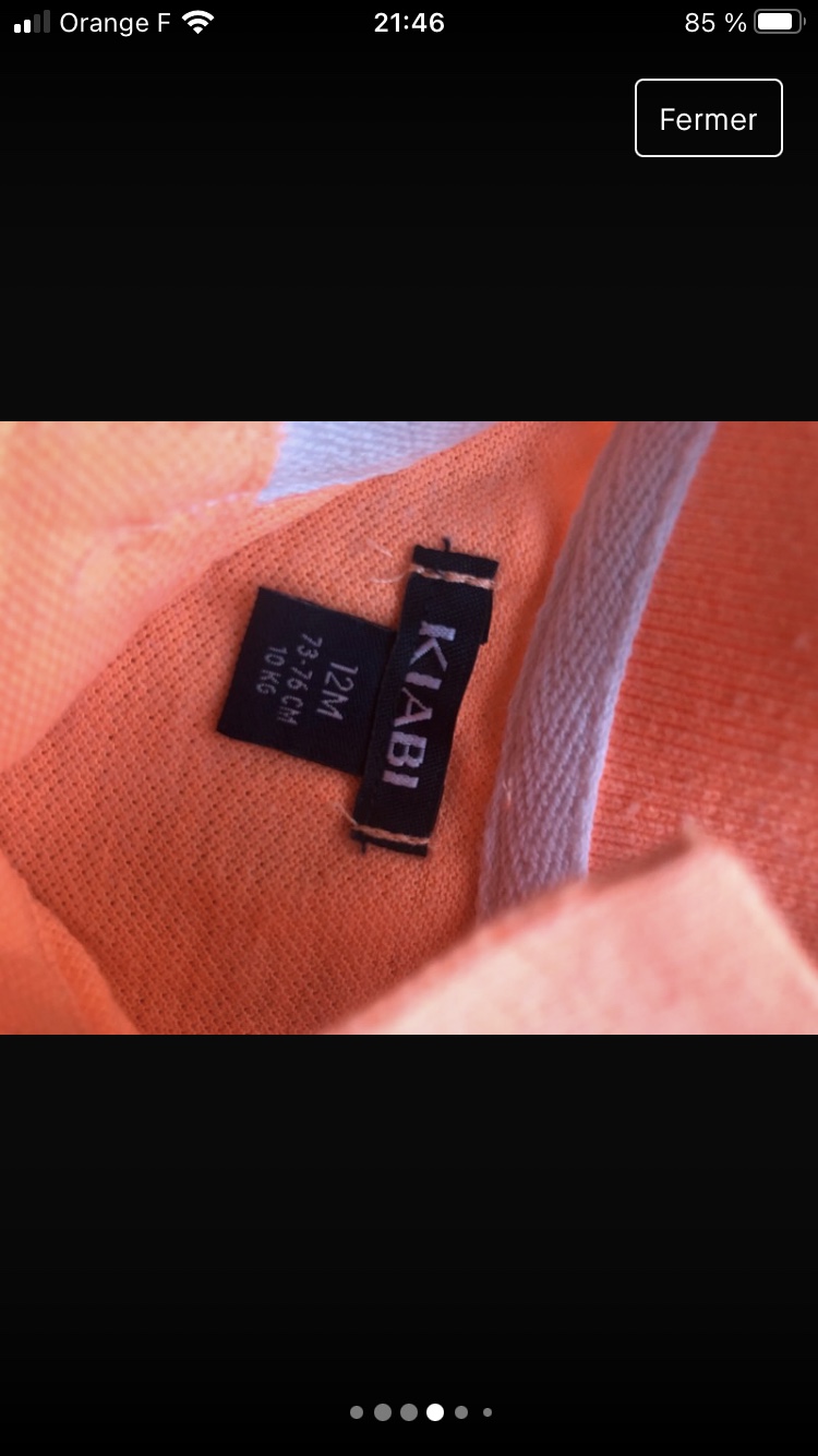 Lot tee-shirts manches courtes 12 mois - photo numéro 4
