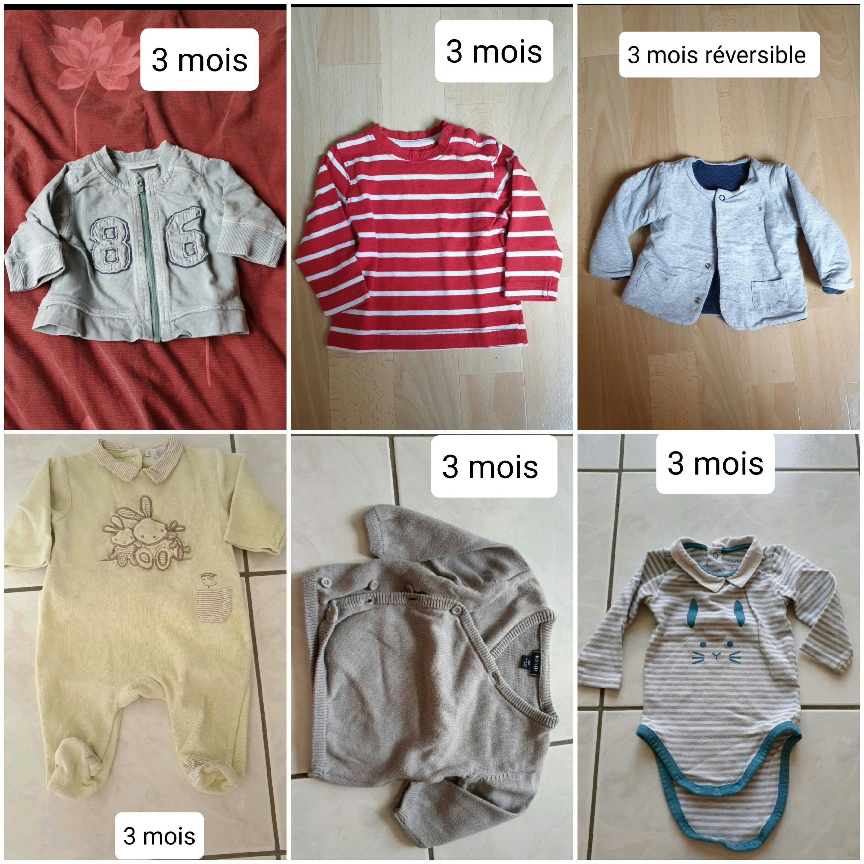 Lot 3 mois garçon - photo numéro 2