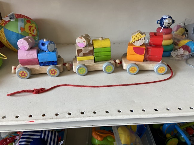 Petit Train En Bois Beebs Achat Vente Bebe Enfant
