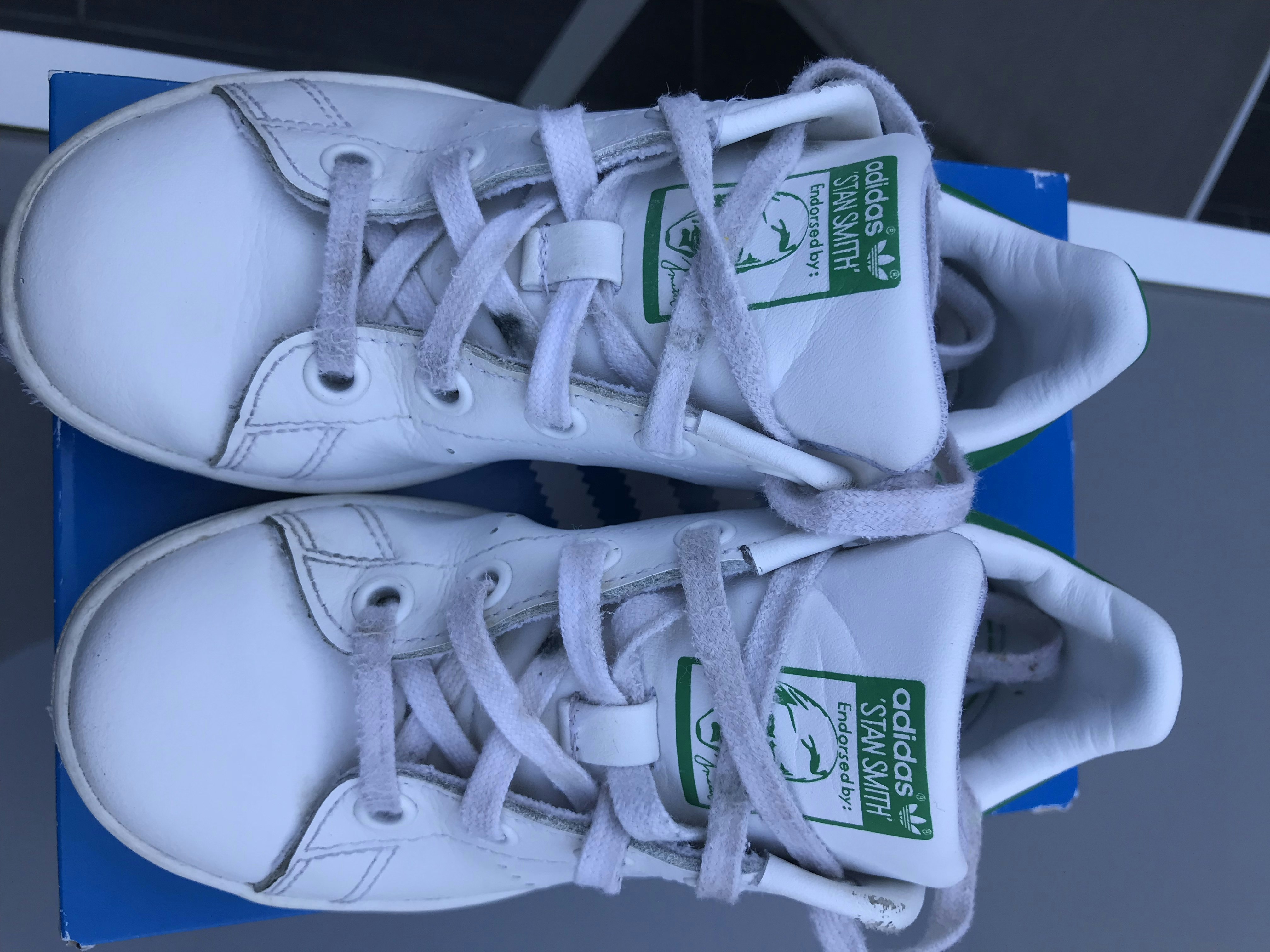 Stan smith original Blanc et vert - photo numéro 6