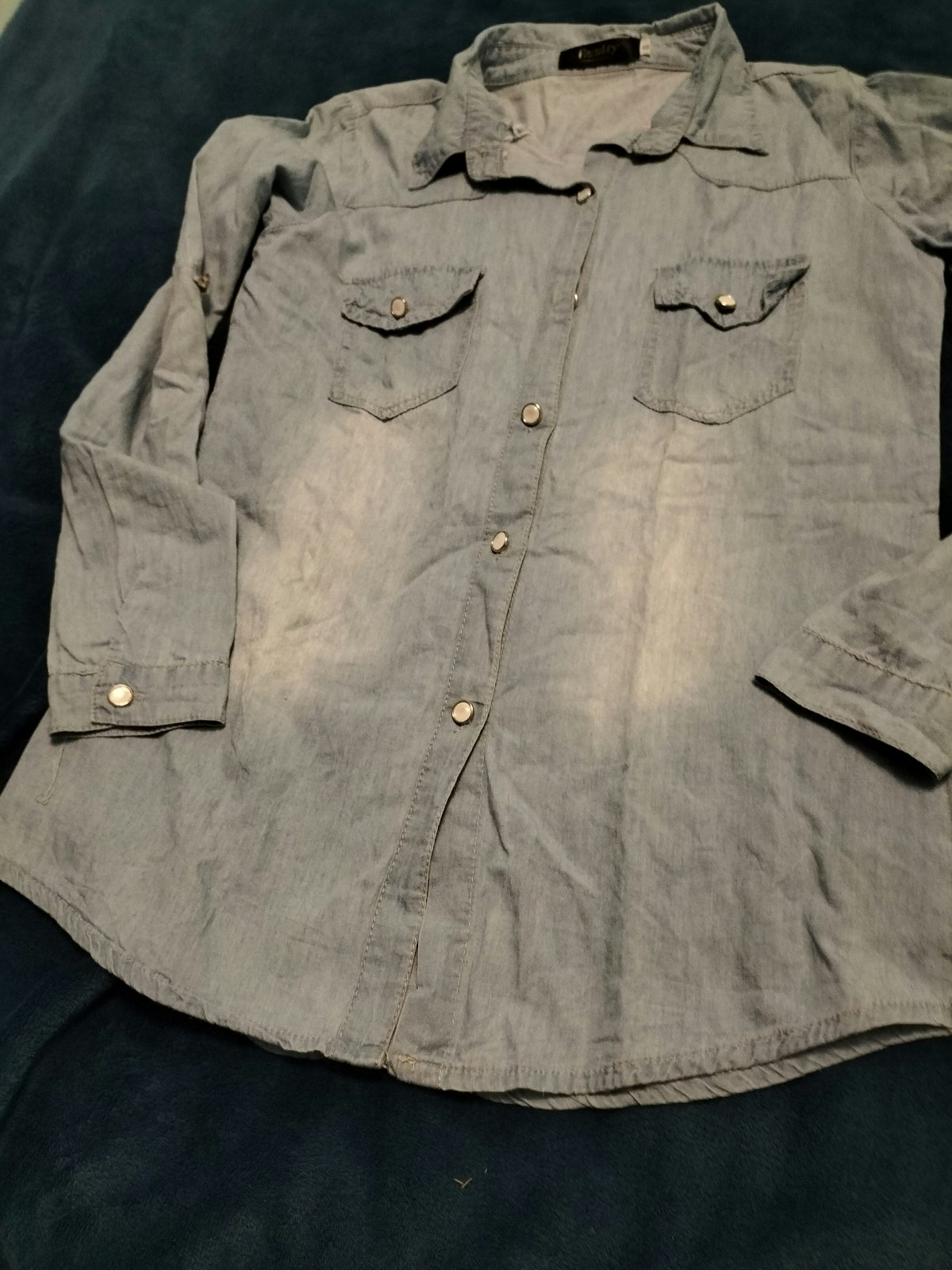 Chemise couleur jean taille S