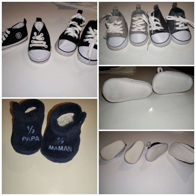 Lot chaussures et chaussons