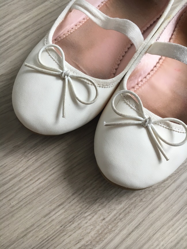 Ballerine Blanche P 30 Beebs Achat Vente Bebe