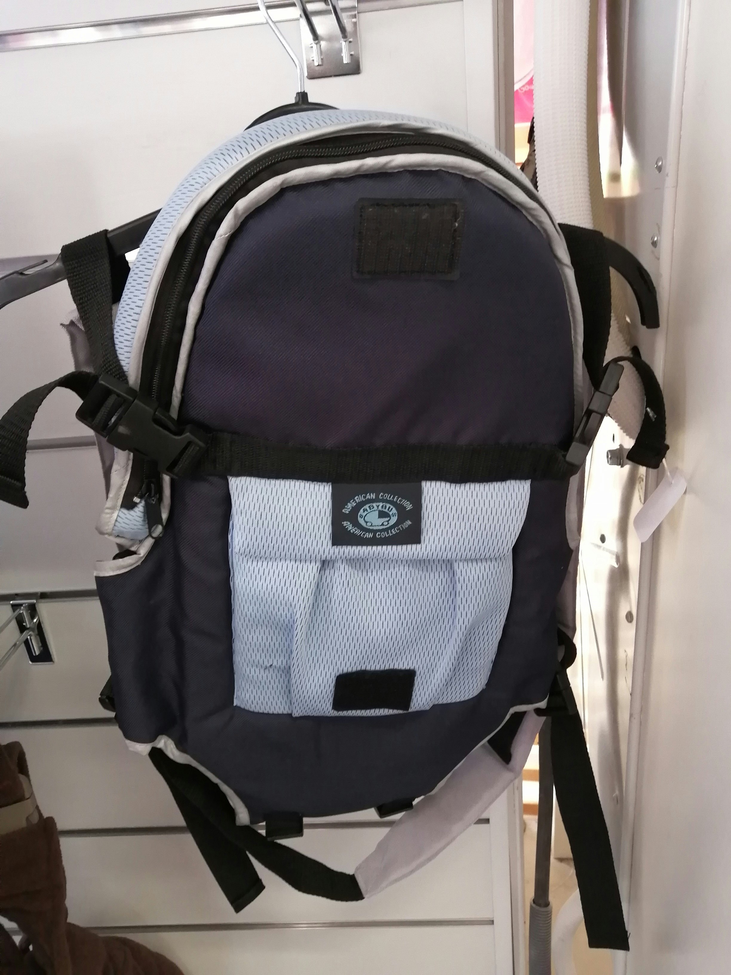 Porte bébé bleu