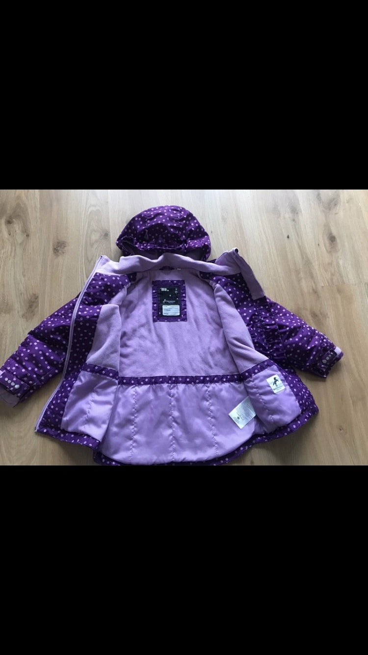 Manteau violet GAP taille 4 ans - photo numéro 4