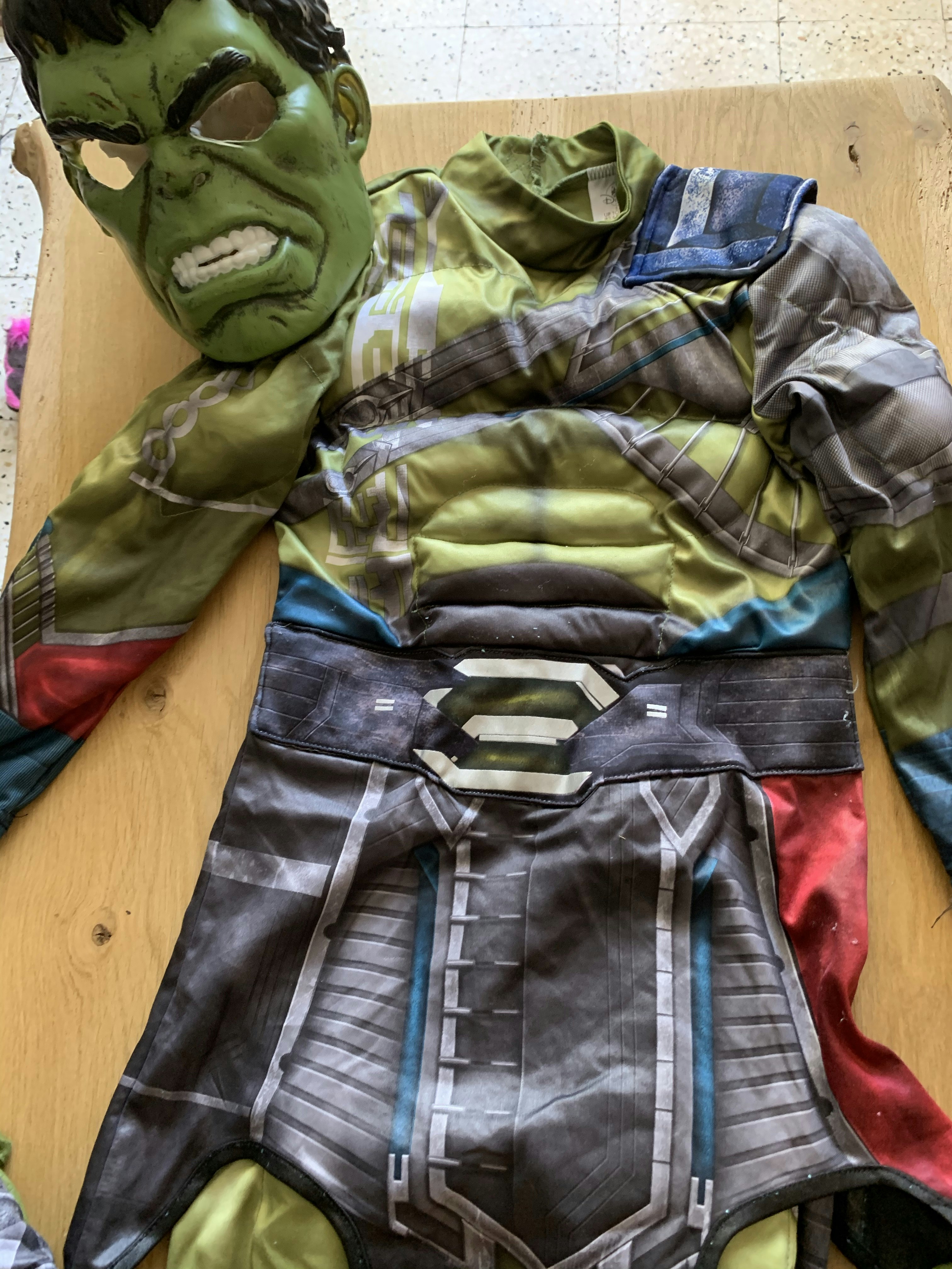 Déguisement Hulk deluxe 5/6 ans - photo numéro 2