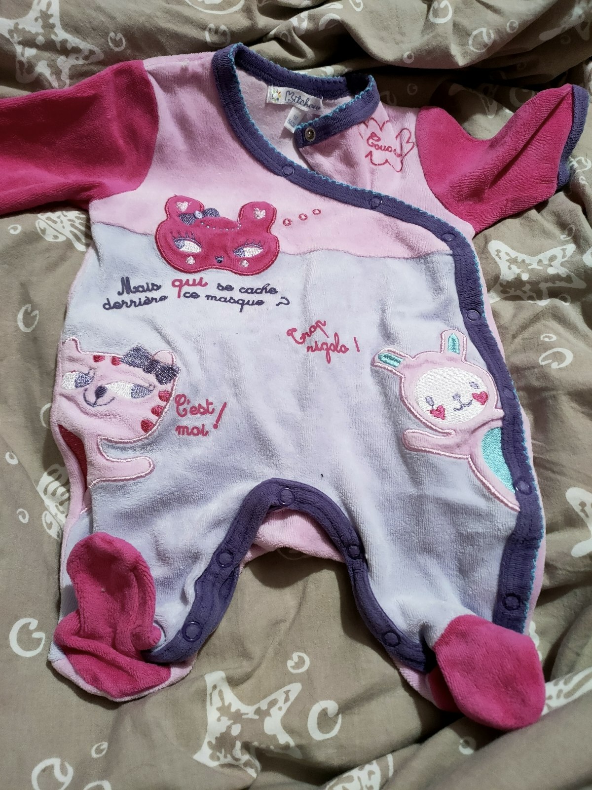 Pyjama fille 1 mois