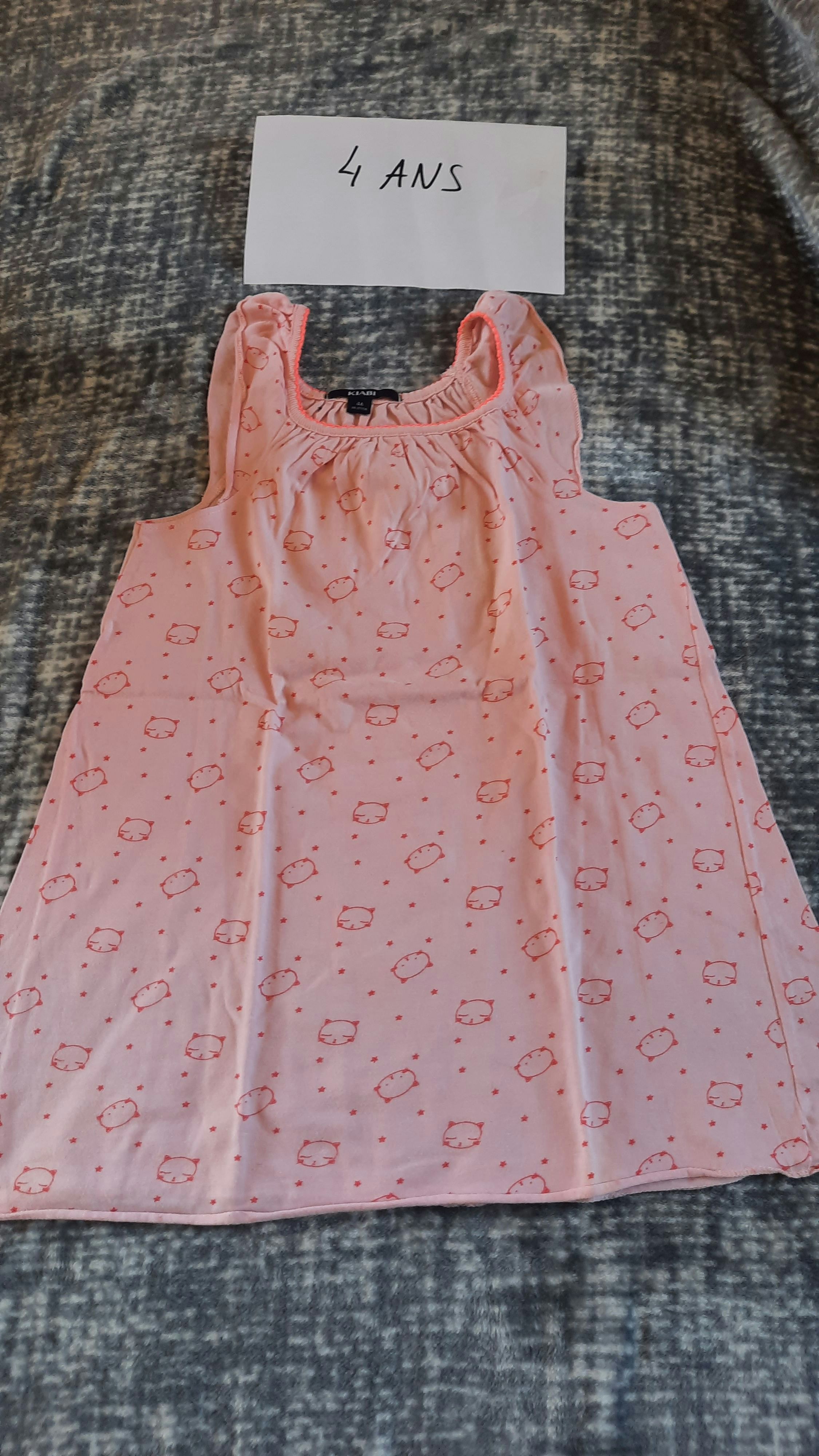 Chemise de nuit 4 ans