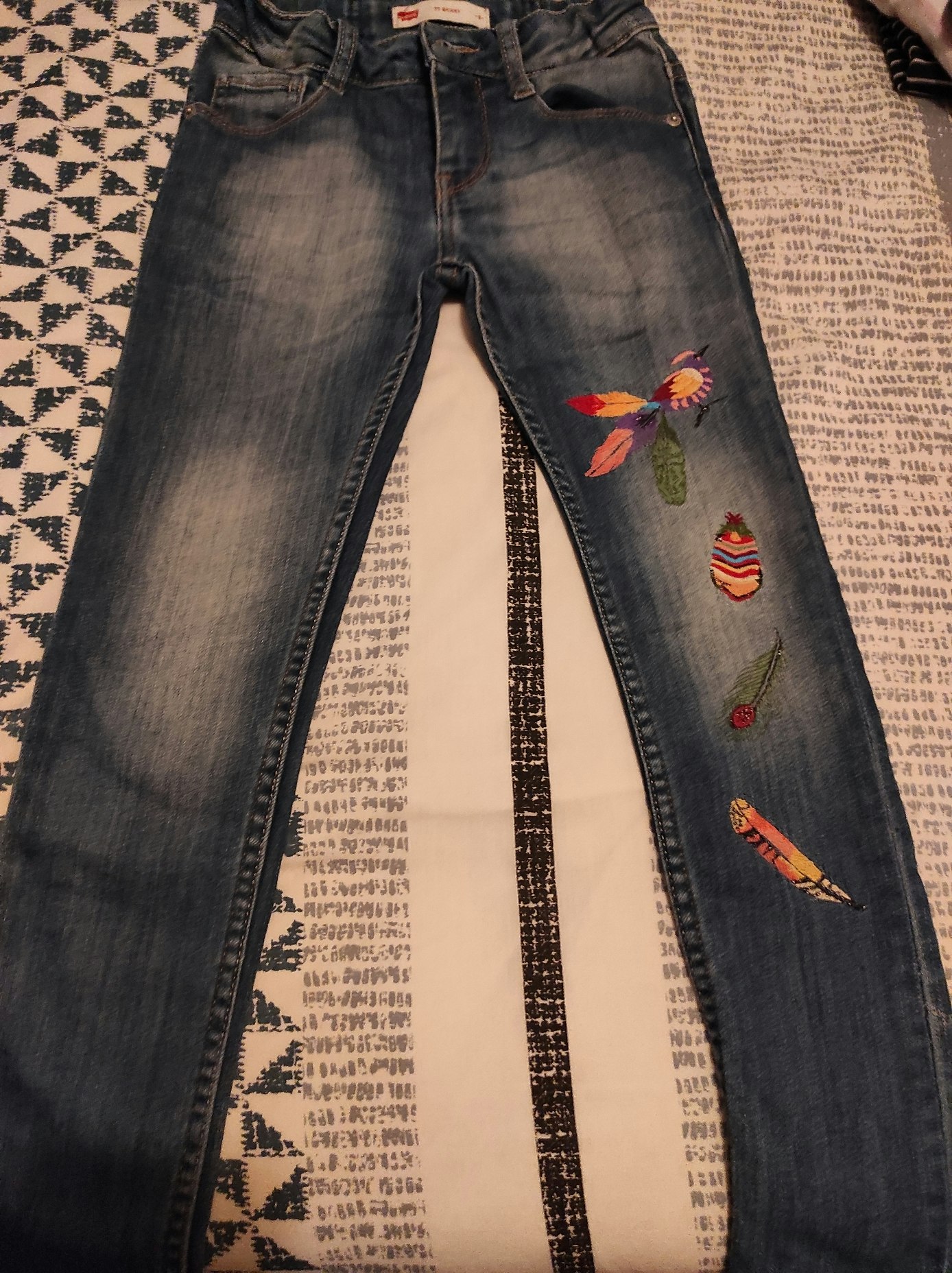 Jeans Levi's brodé