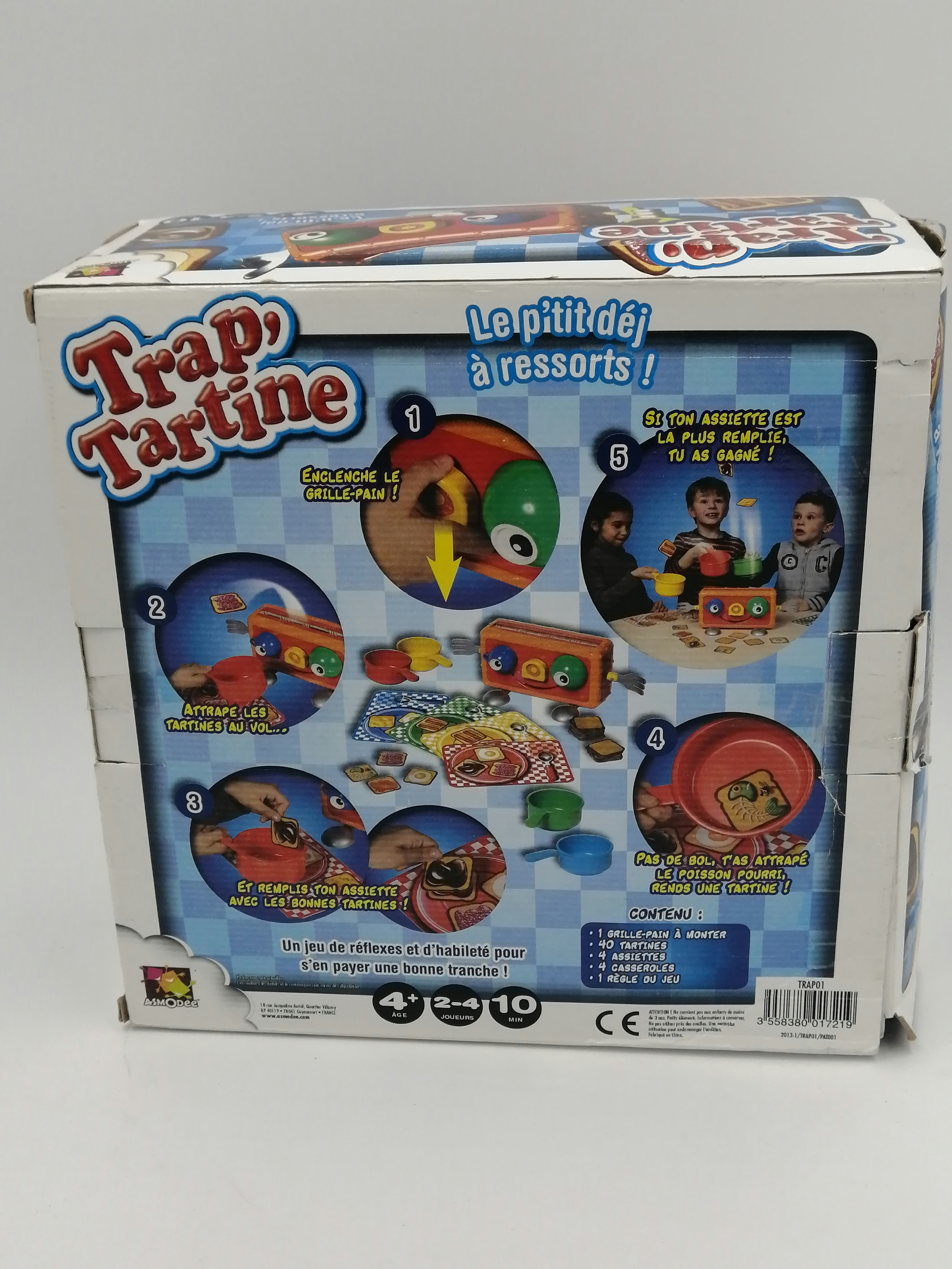 Jeu Trap tartine