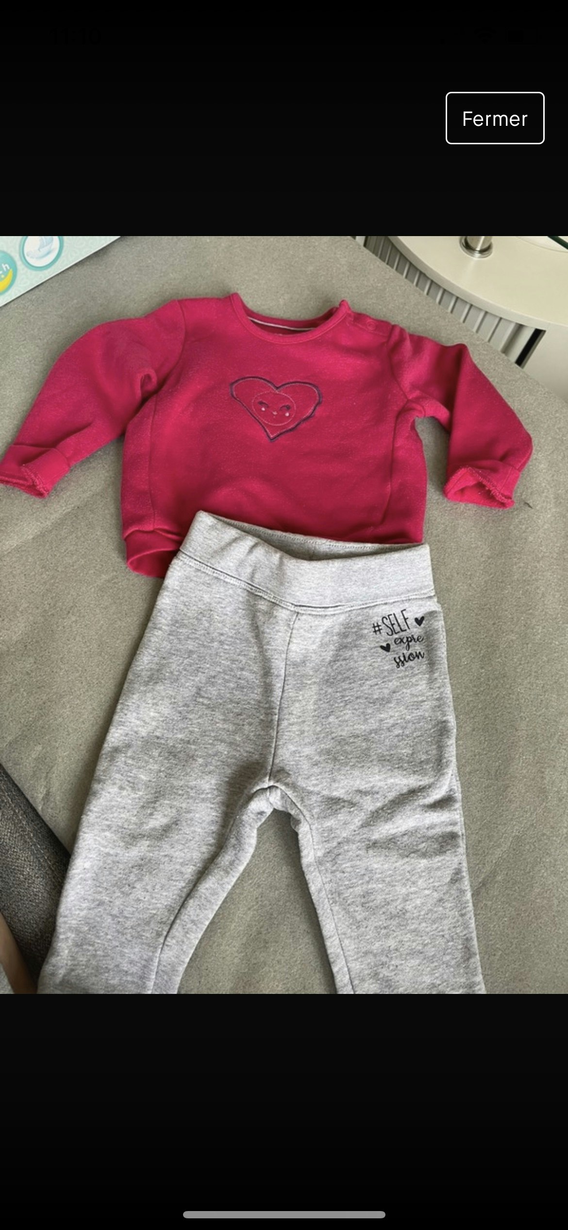 Ensemble bébé fille