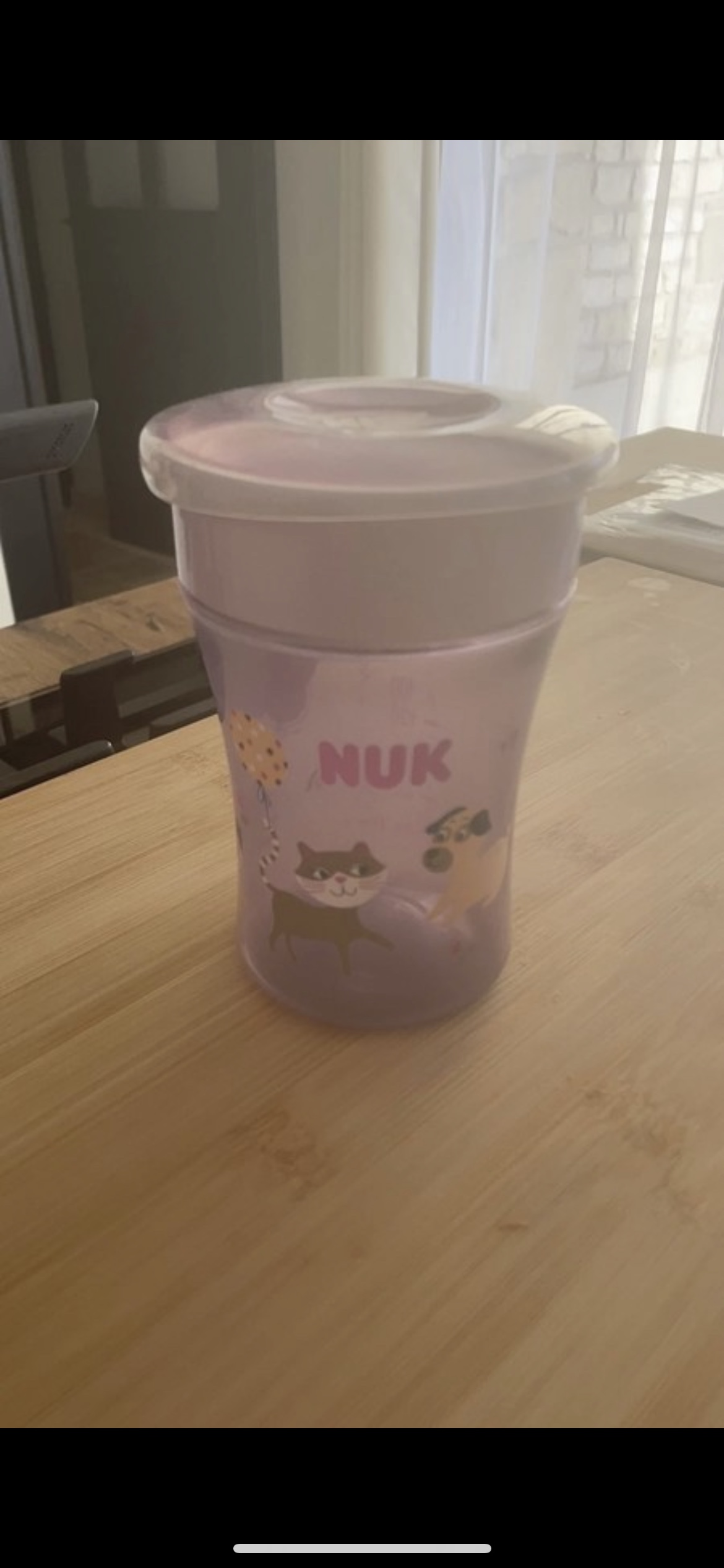 Verre anti renversement