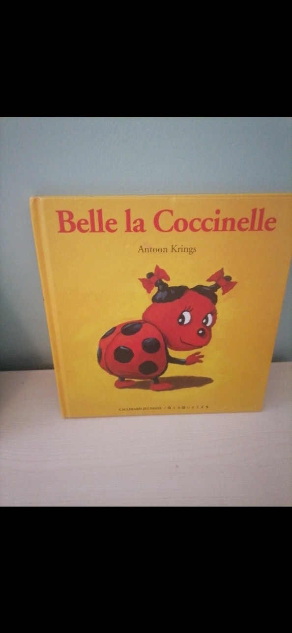 Livre belle la coccinelle