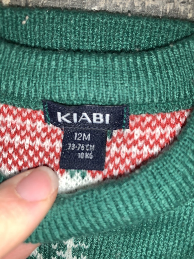 Kiabi Pull De Noel Bebe Garcon