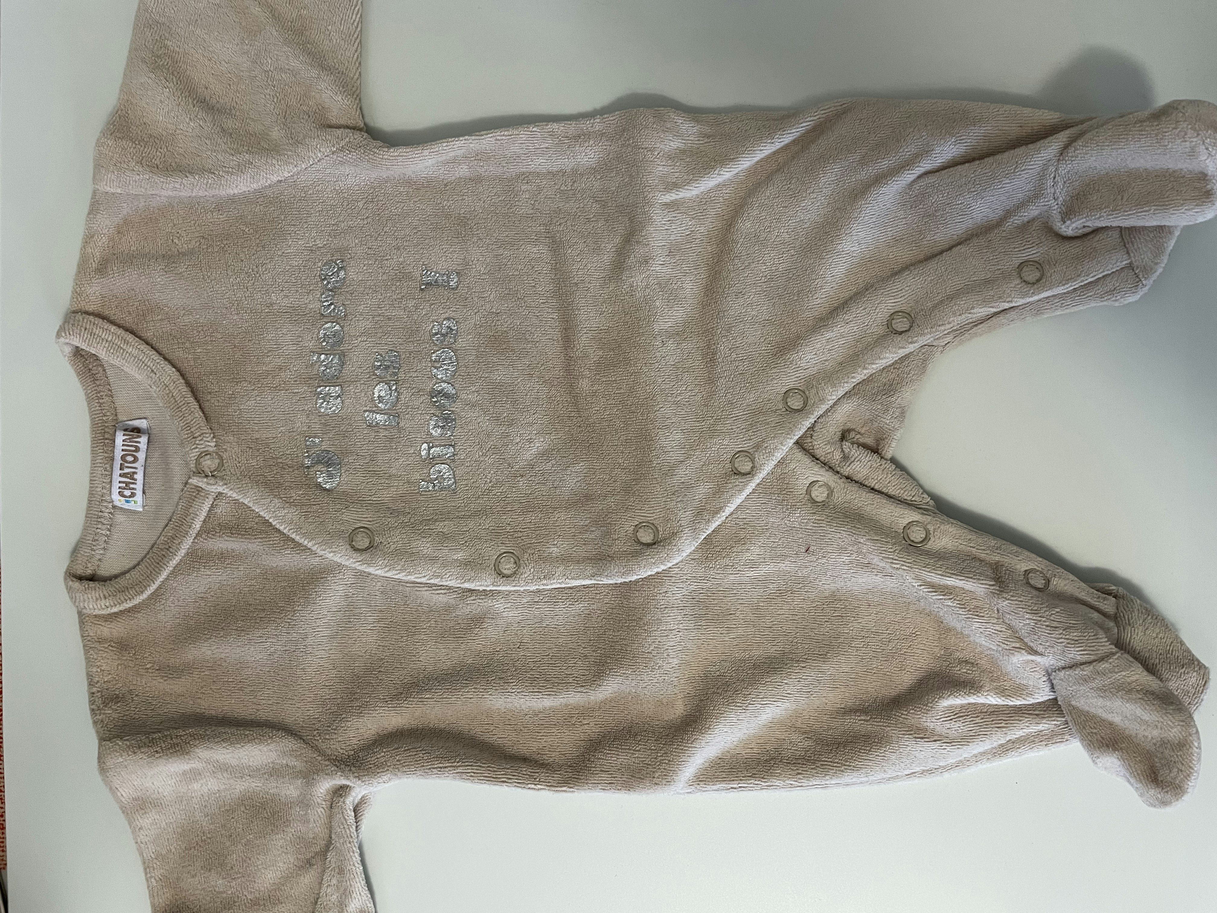 Lot de pyjamas 1 mois - photo numéro 2