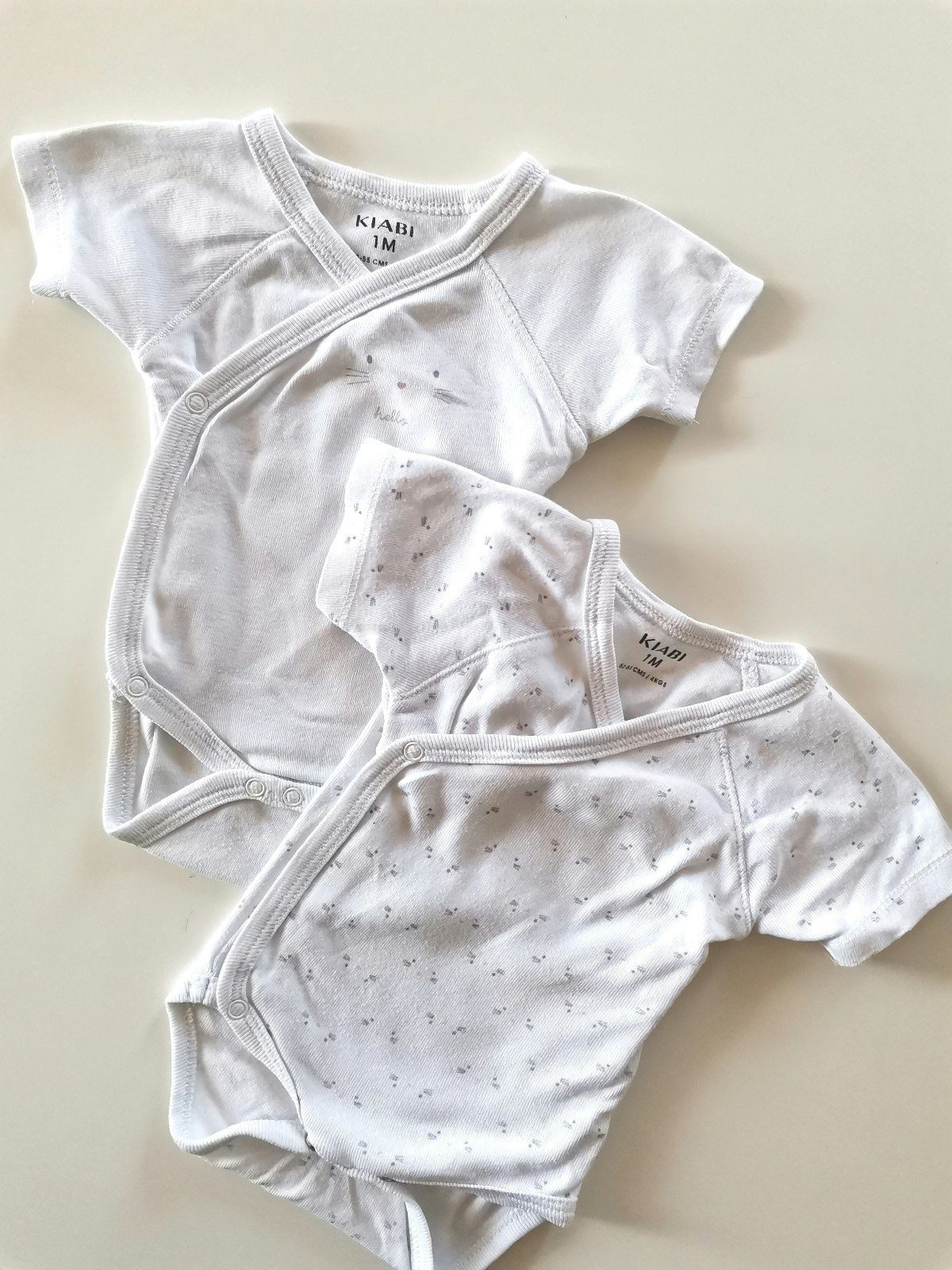 Lot de 2 bodies manche courtes