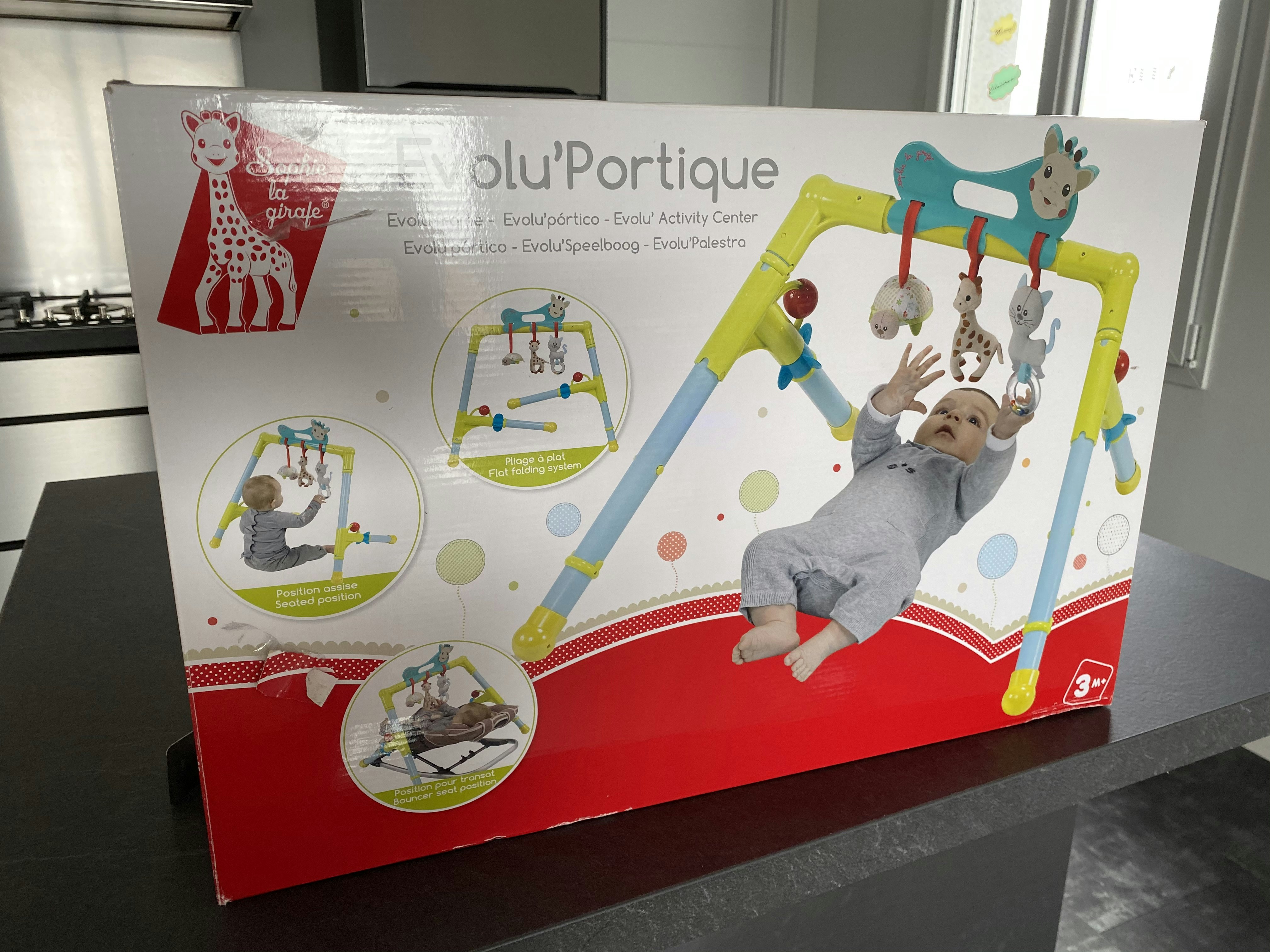 Portique évolutif Sophie la girafe