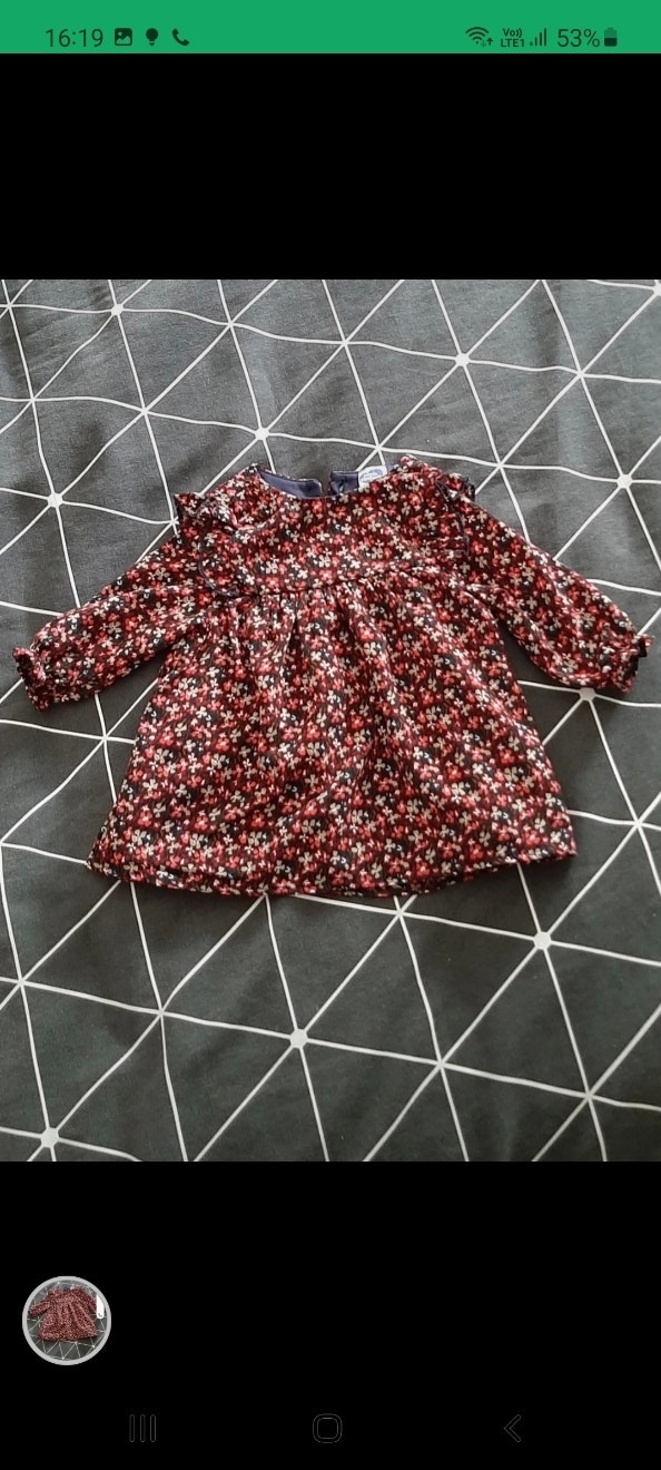 Robe à fleurs