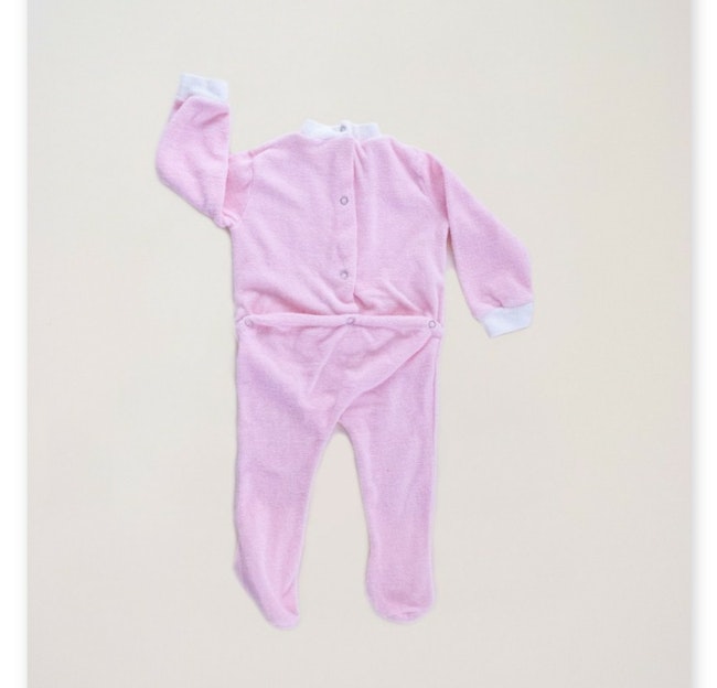 Pyjama Eponge Rose Pastel 12 18 Mois Beebs Achat Vente Bebe
