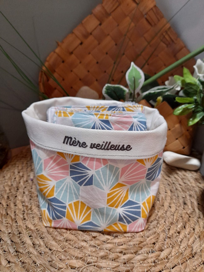 Panier Lingettes Lavables Fete Des Meres Beebs Achat Vente Bebe