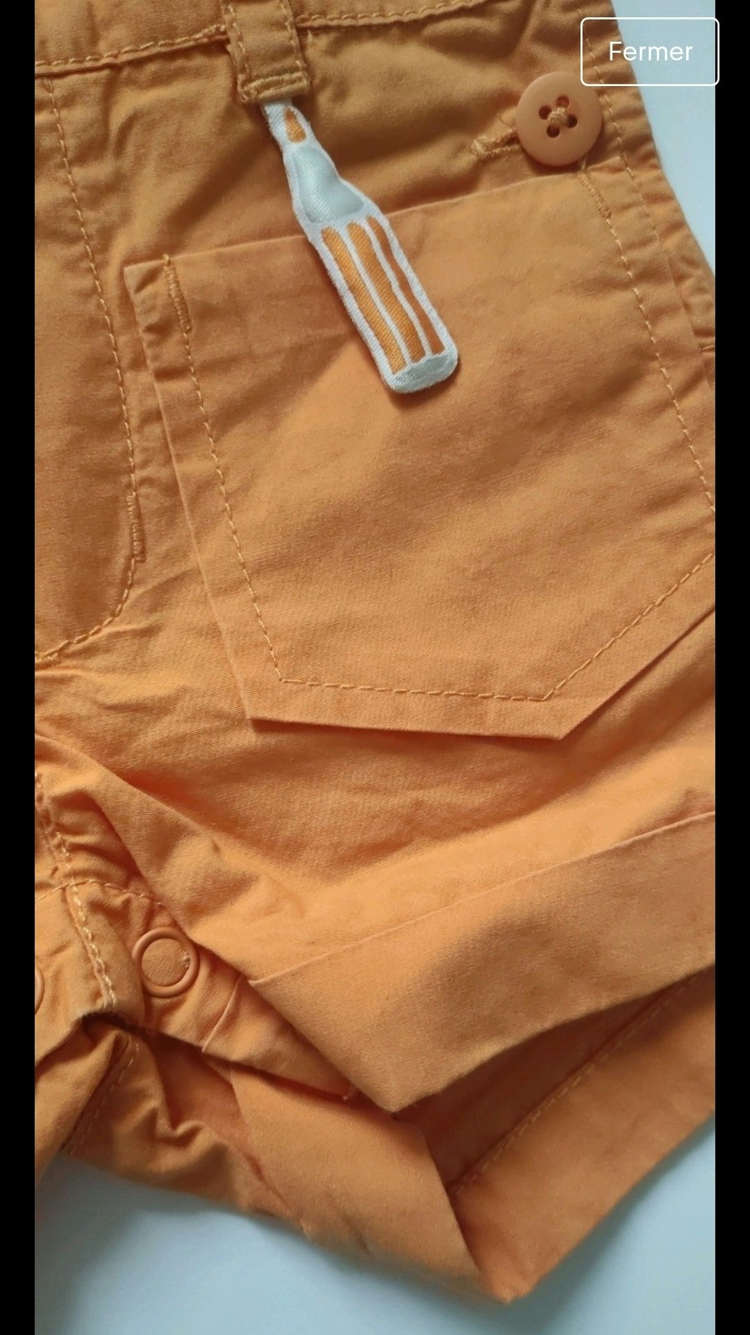 Salopette short garçon 3 mois - photo numéro 2