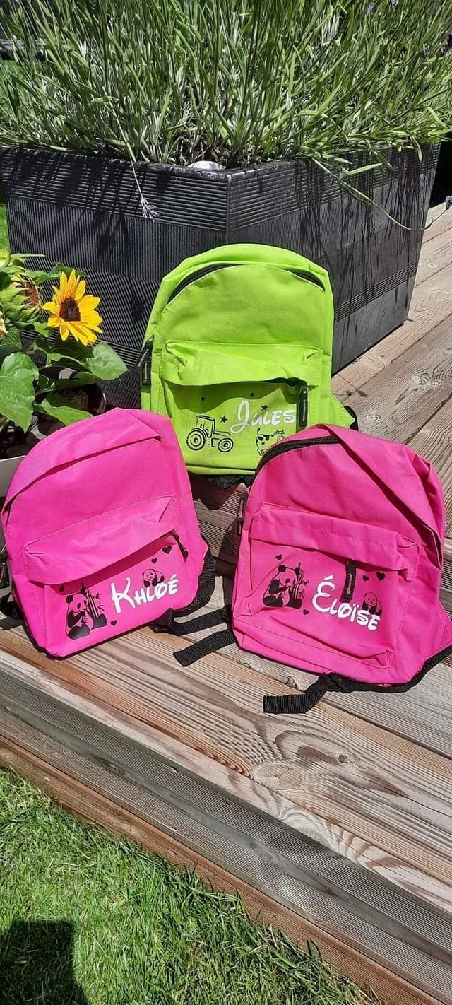 Sac à dos maternelle personnalisé - photo numéro 3