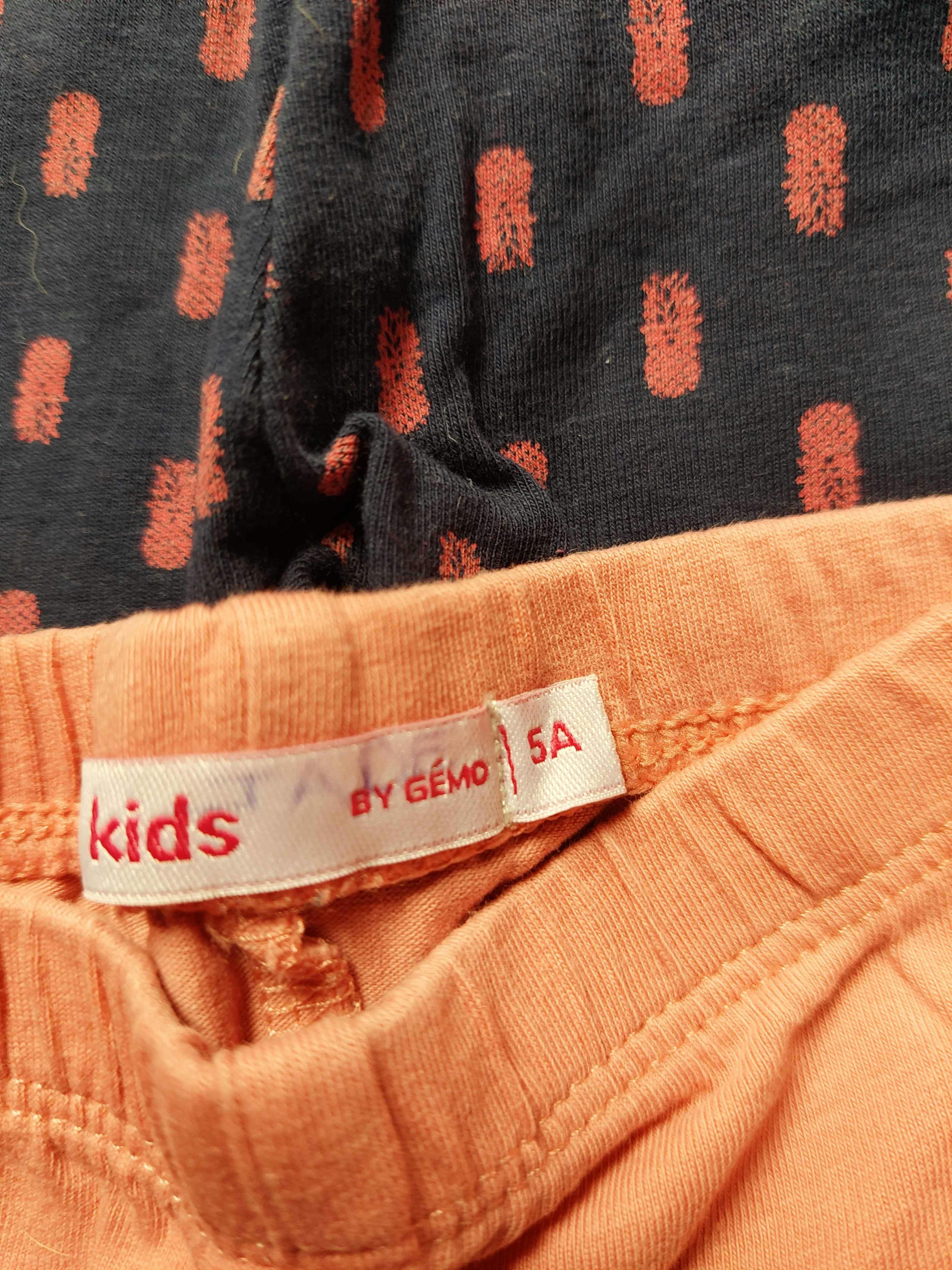 Lot de 2 leggings fille 5 ans - photo numéro 2