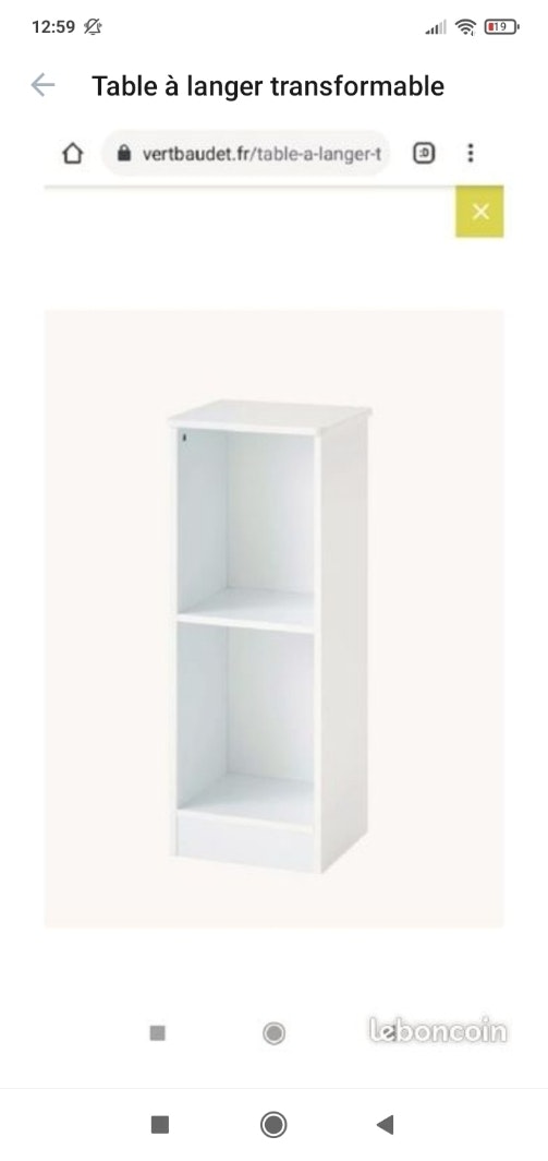 Meuble a langer transformable Verbaudet - photo numéro 3