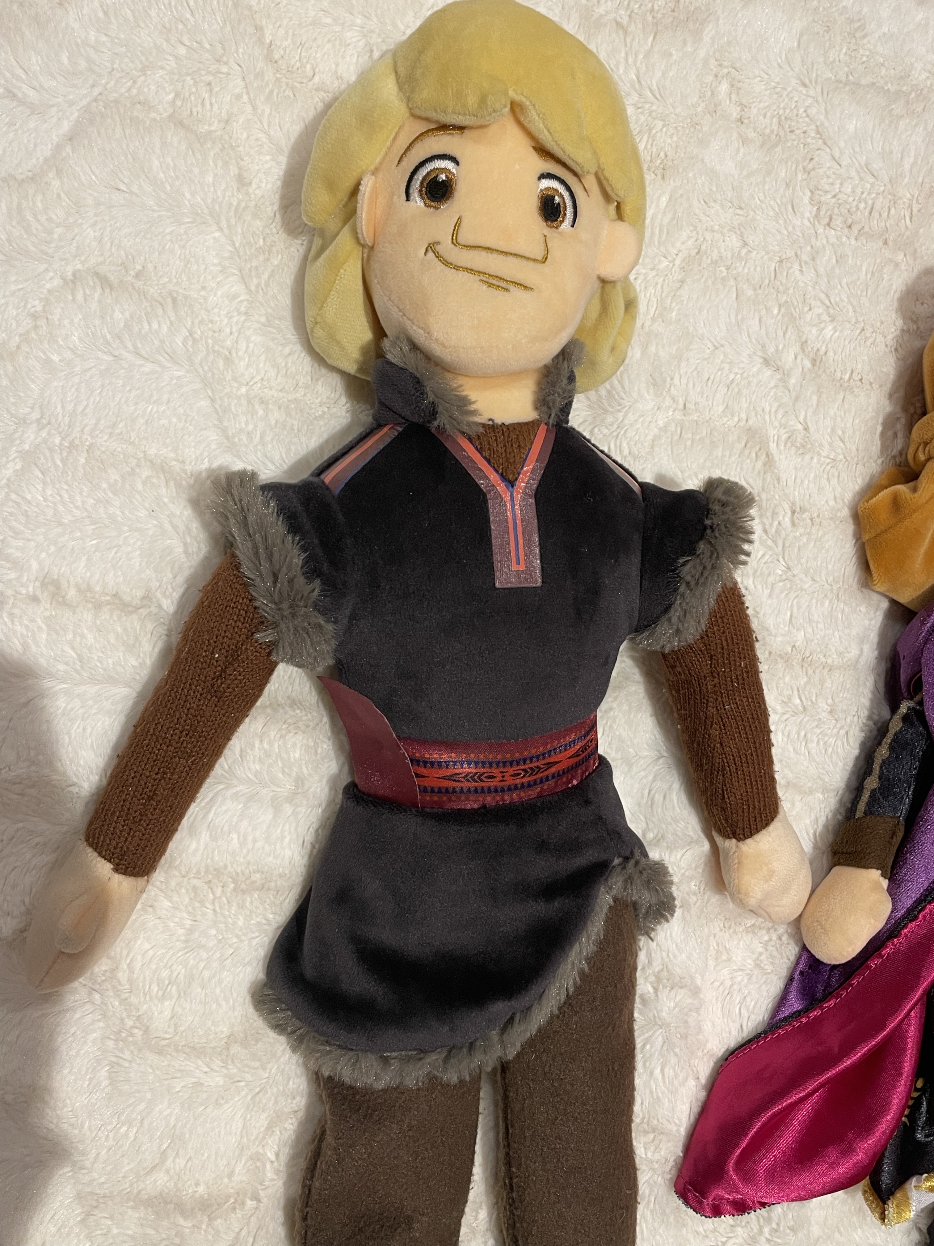 Peluches Anna et Kristoff Reine des neiges - photo numéro 2