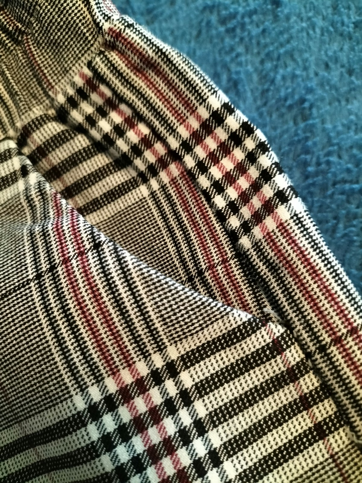 Pantalon à carreaux taille 10 ans - photo numéro 3