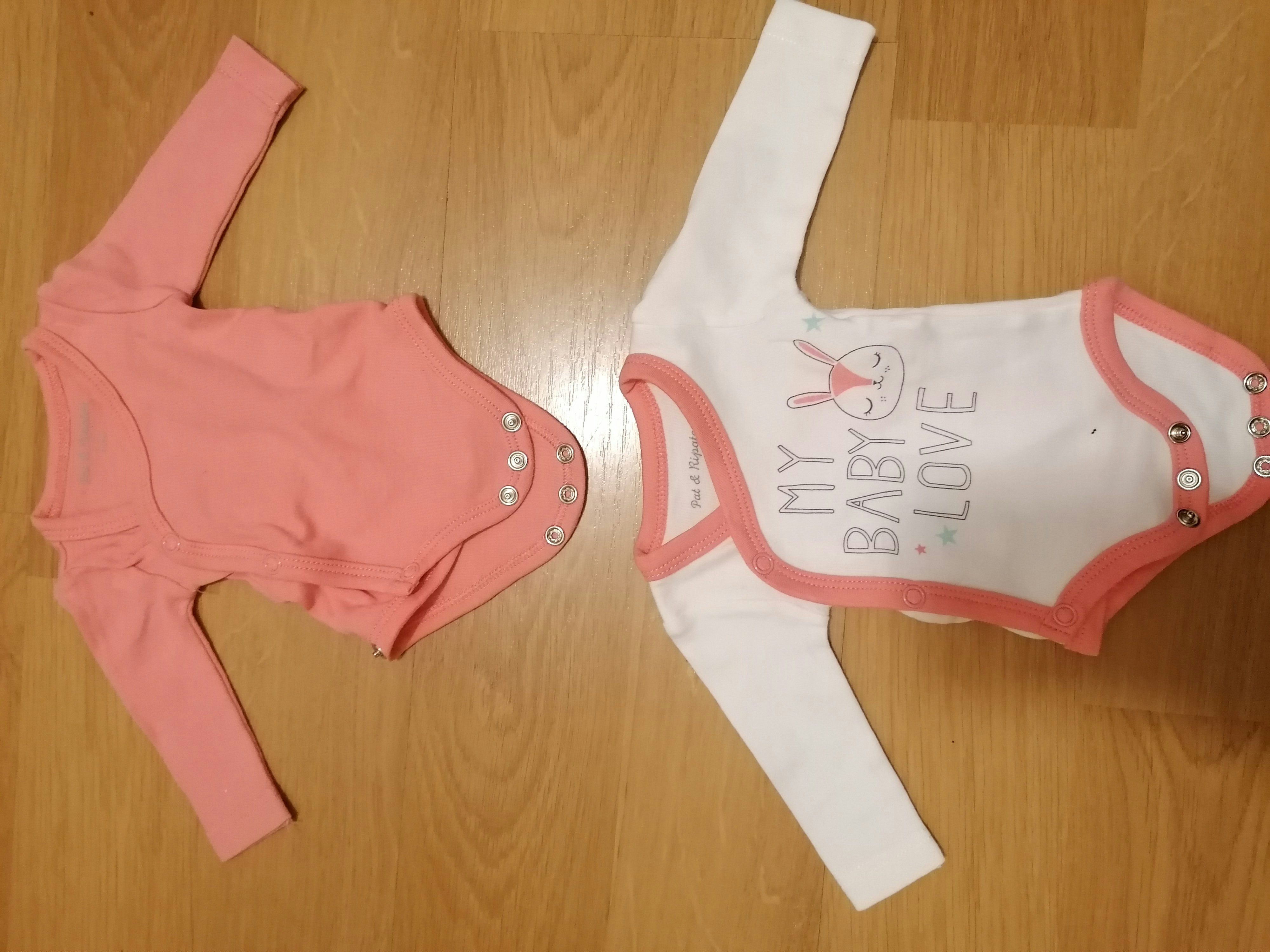 Body fille en 0 mois