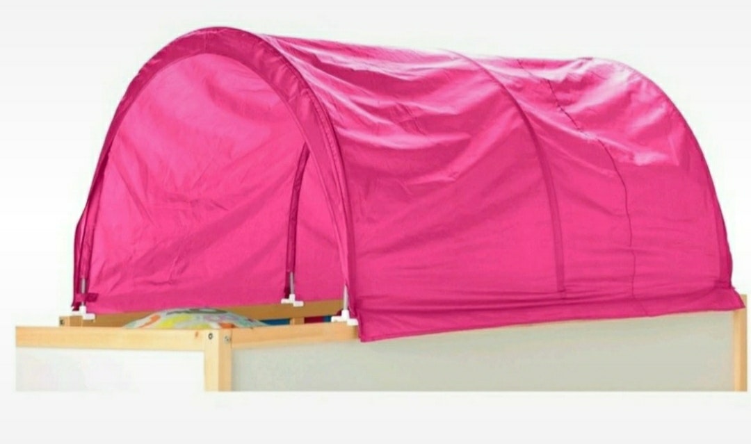 Tente de lit Ikea Kura rose
