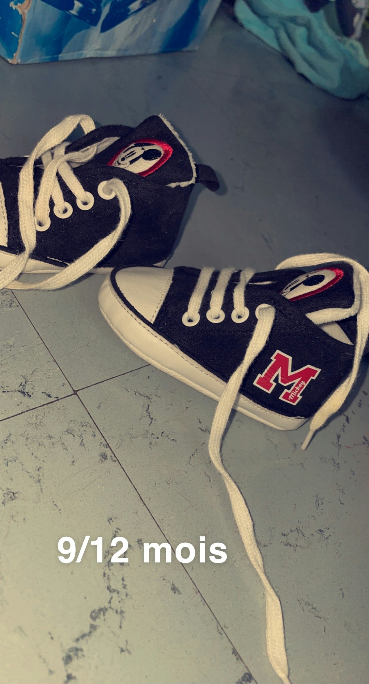 Basket bébé garçon