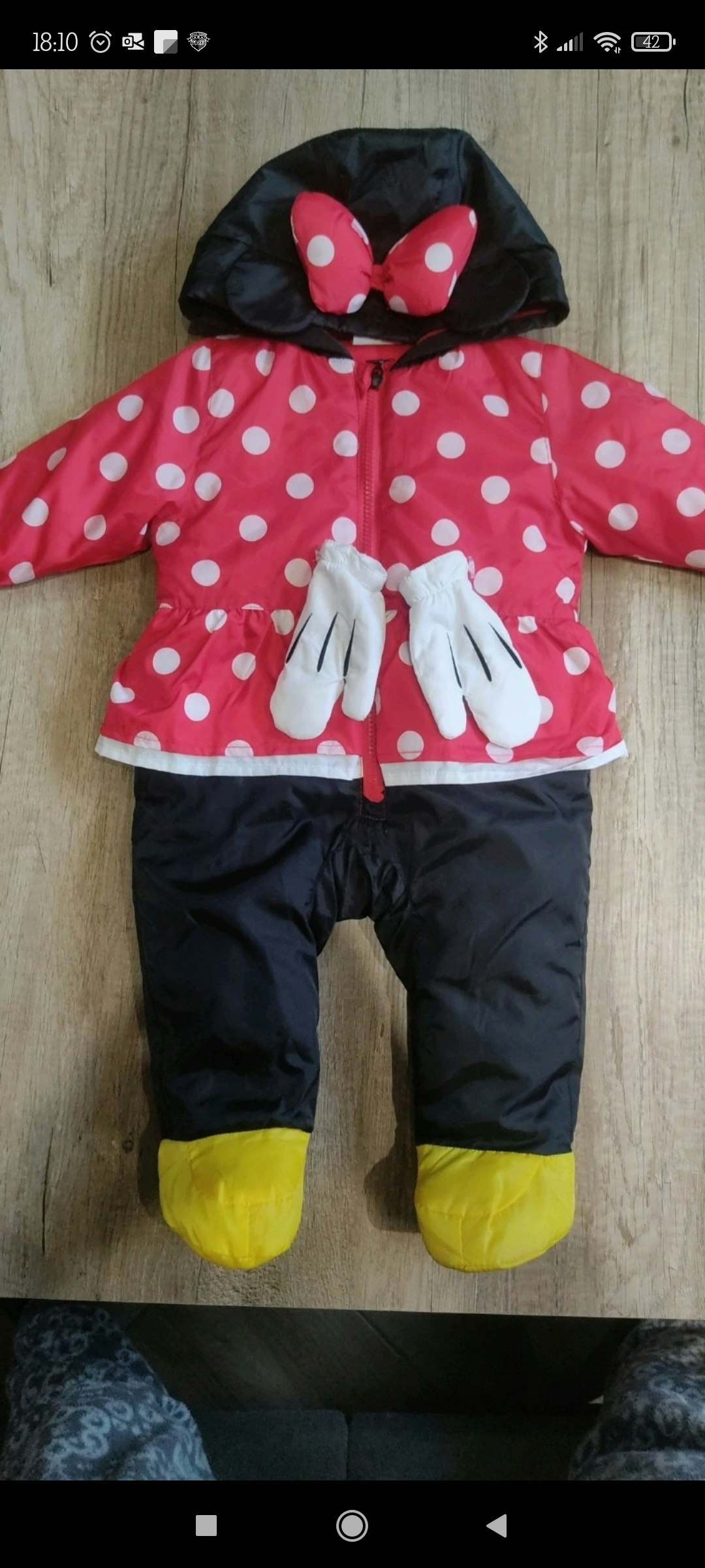 Combi pilote bébé fille