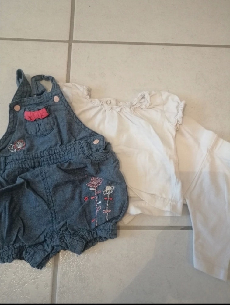 Ensemble 3 pièces 1mois