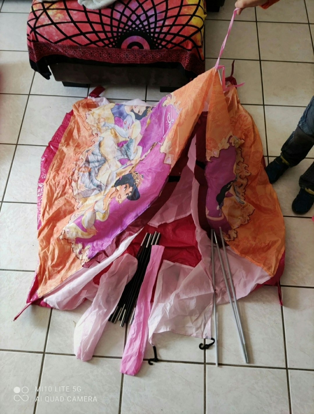Tente pyramide princesses Disney - photo numéro 6