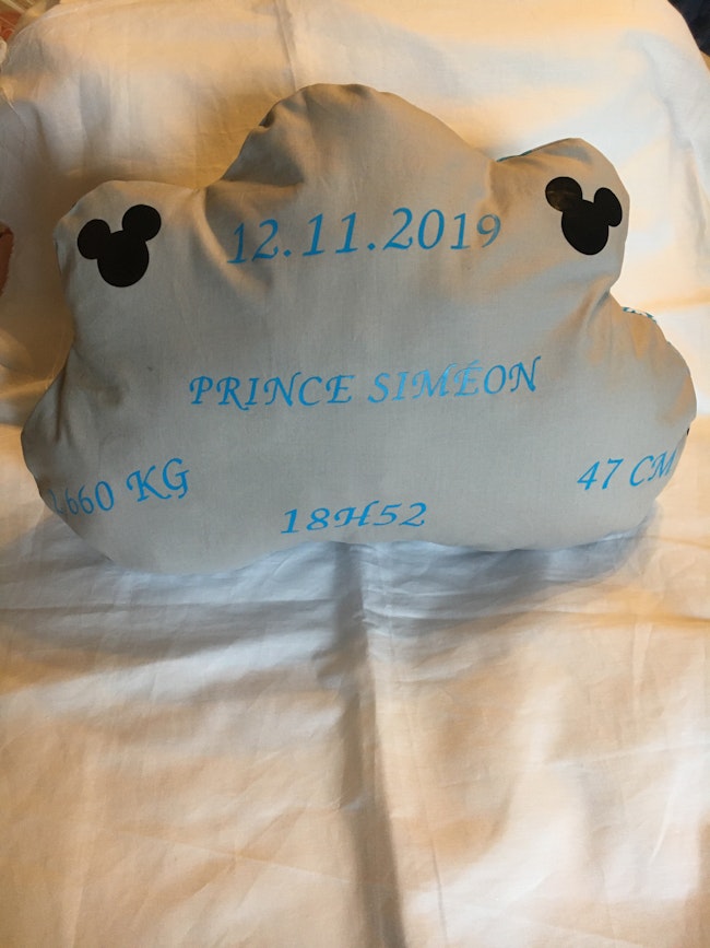 Coussin Nuage Personnalisee Beebs Achat Vente Bebe