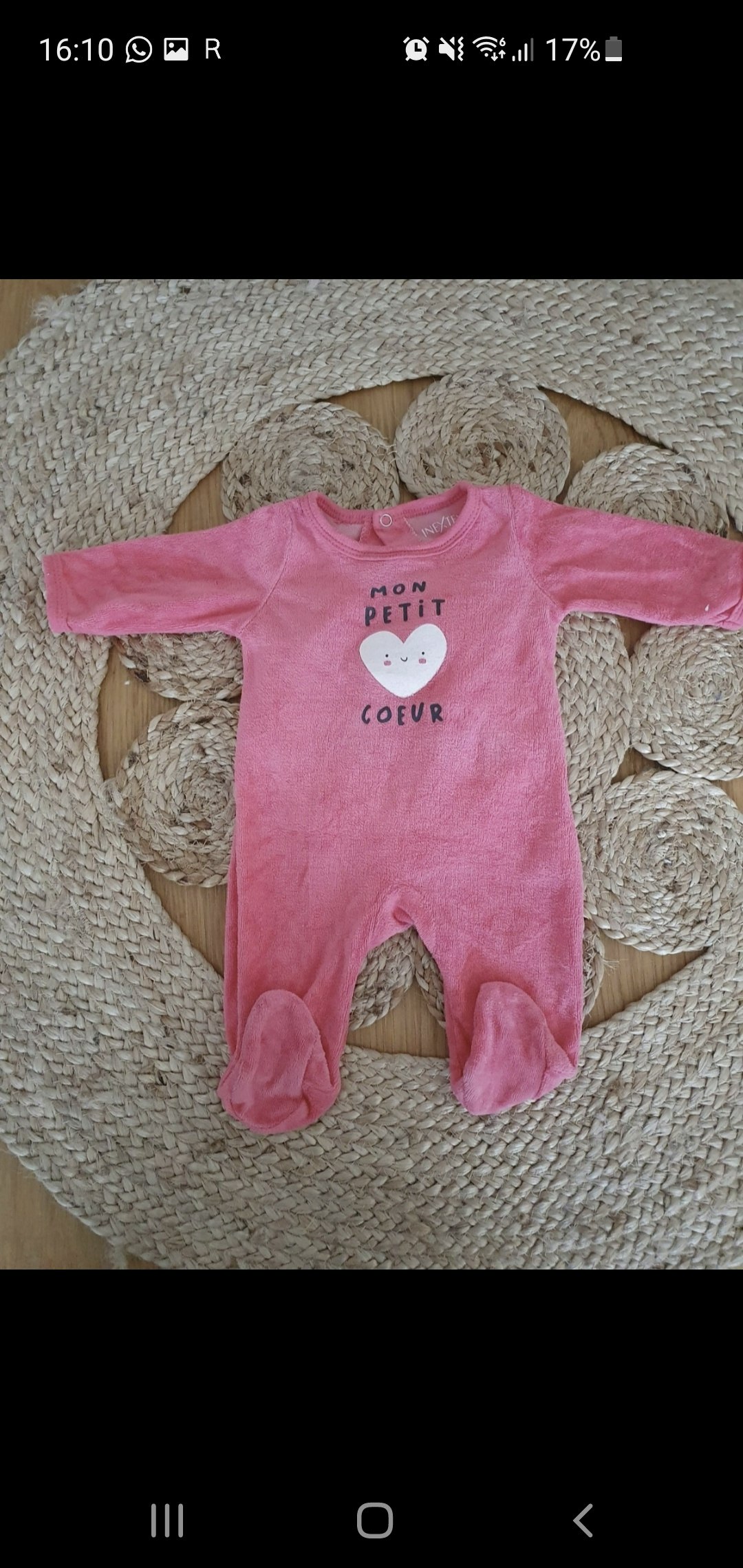 Pyjama taille 1 mois TBE