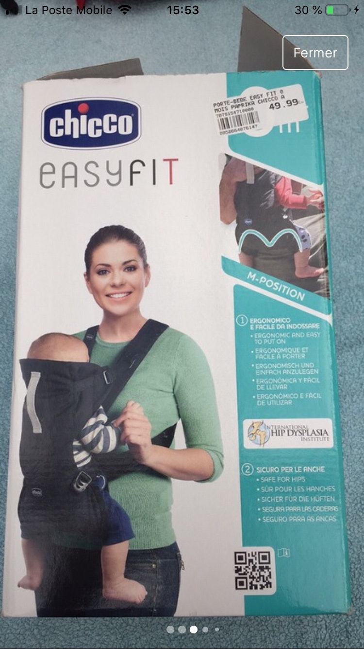 Porte bébé Chicco - photo numéro 4