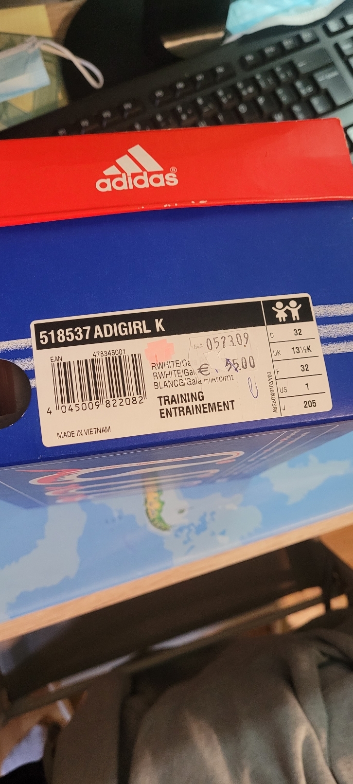 Sneackers adidas fille neuve 32 - photo numéro 2