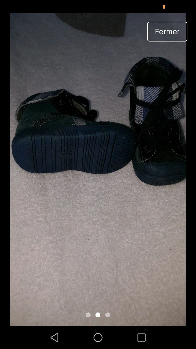 Bottines garçon taille 19 - photo numéro 2