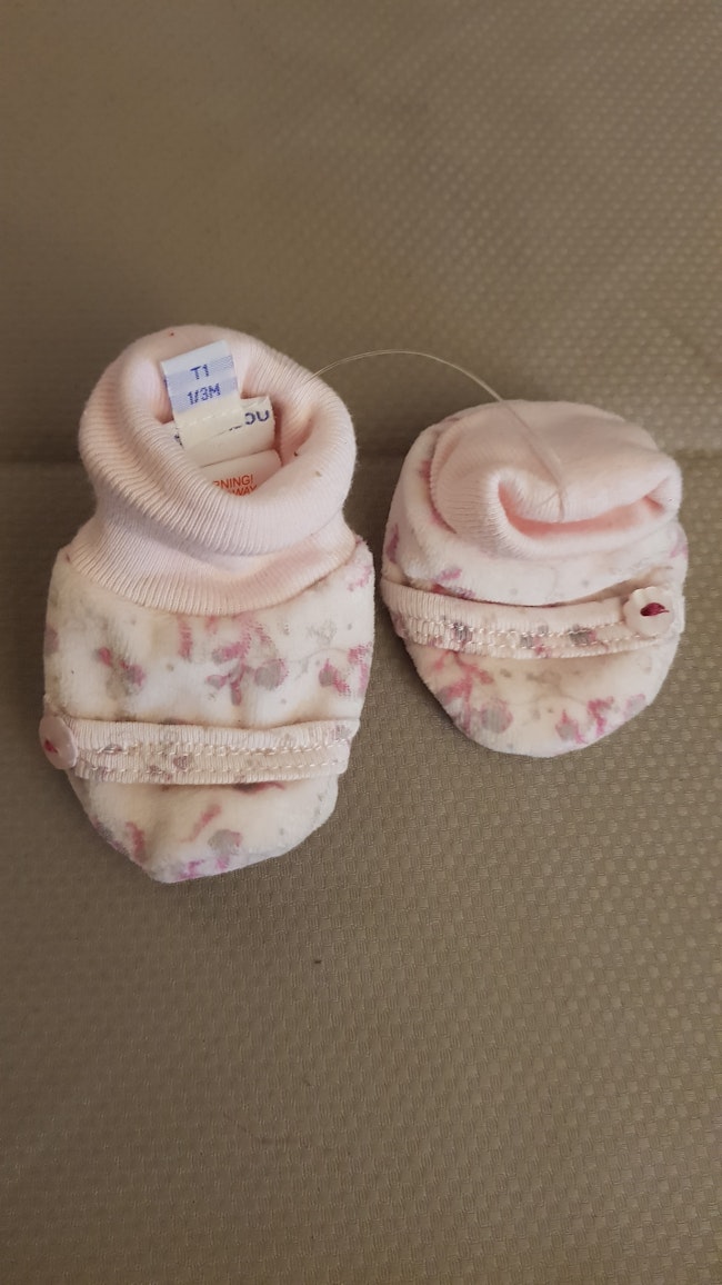Chaussons Bebe Fille Naissance P Tit Bisou Neufs Beebs Achat Vente Bebe Enfant