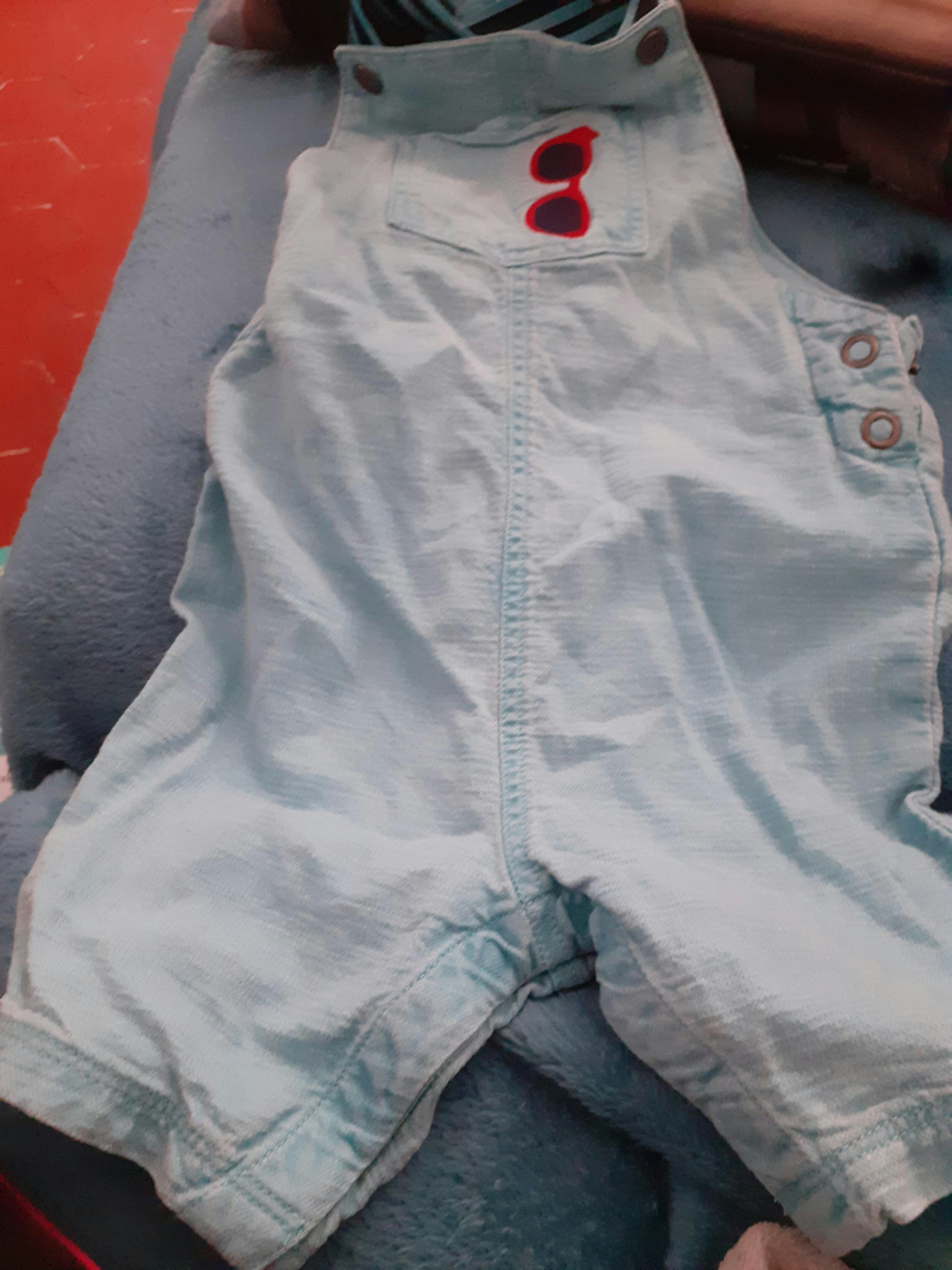 Salopette short