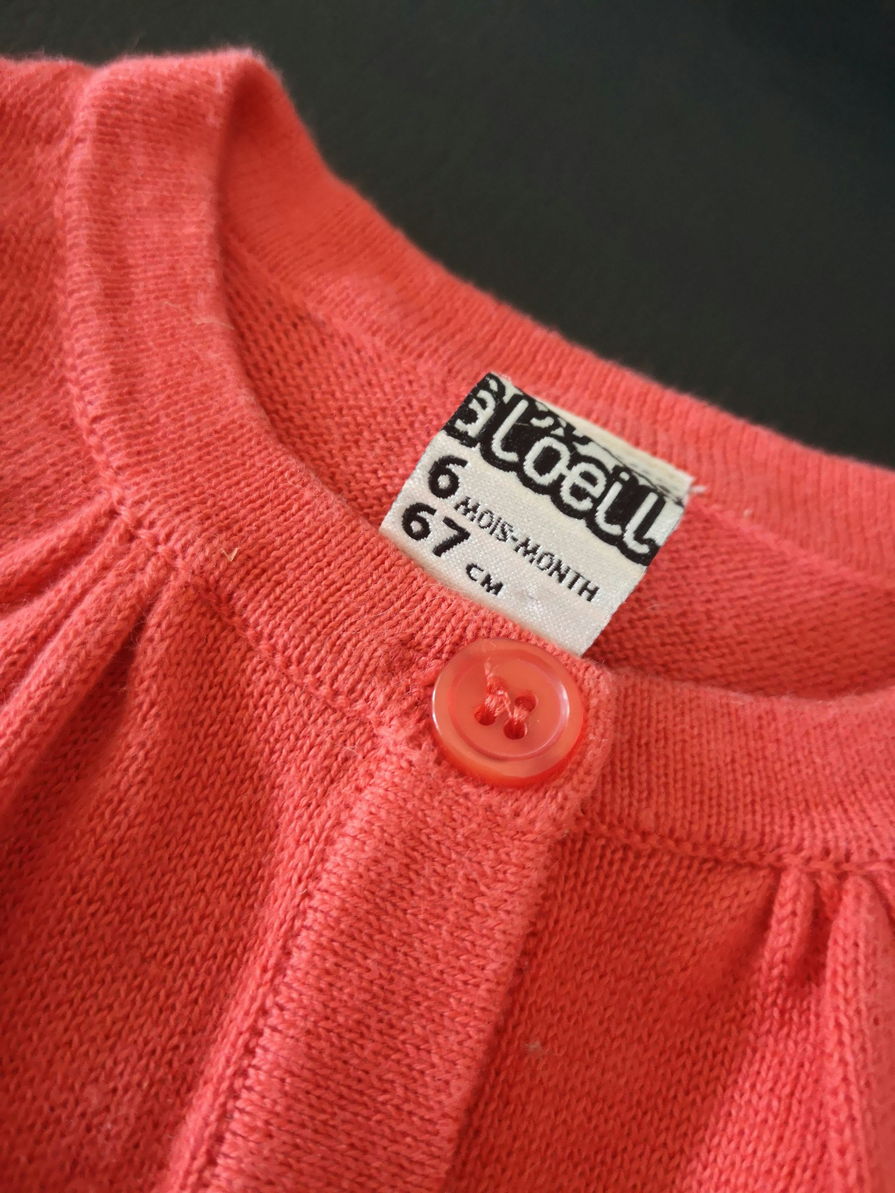 Gilet rouge fille - photo numéro 3