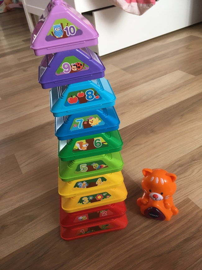 Vtech Baby Pyramide A Empiler Beebs Achat Vente Bebe